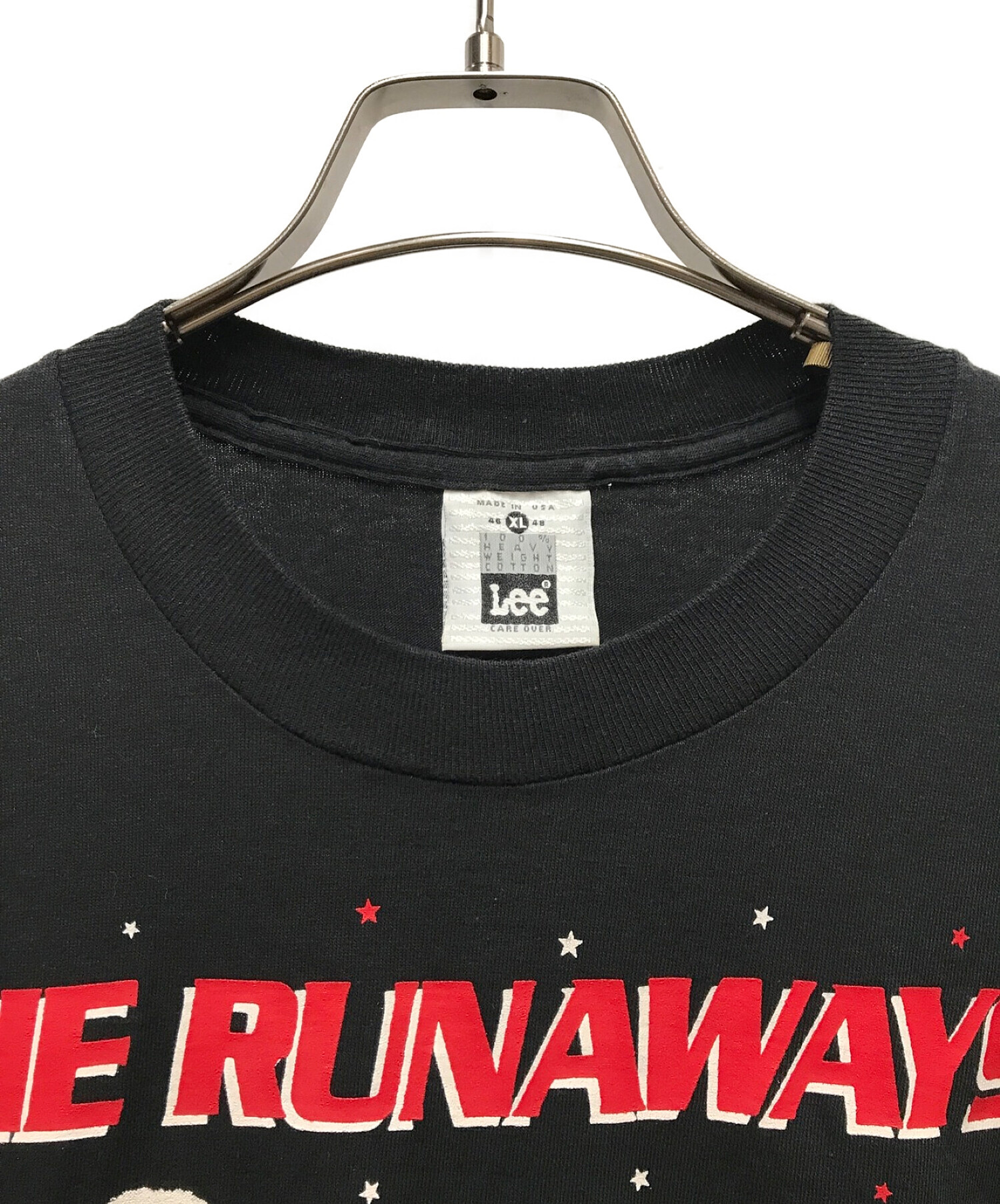 THE RUNAWAYS (ザ ランナウェイズ) バンドTシャツ ブラック サイズ:XL