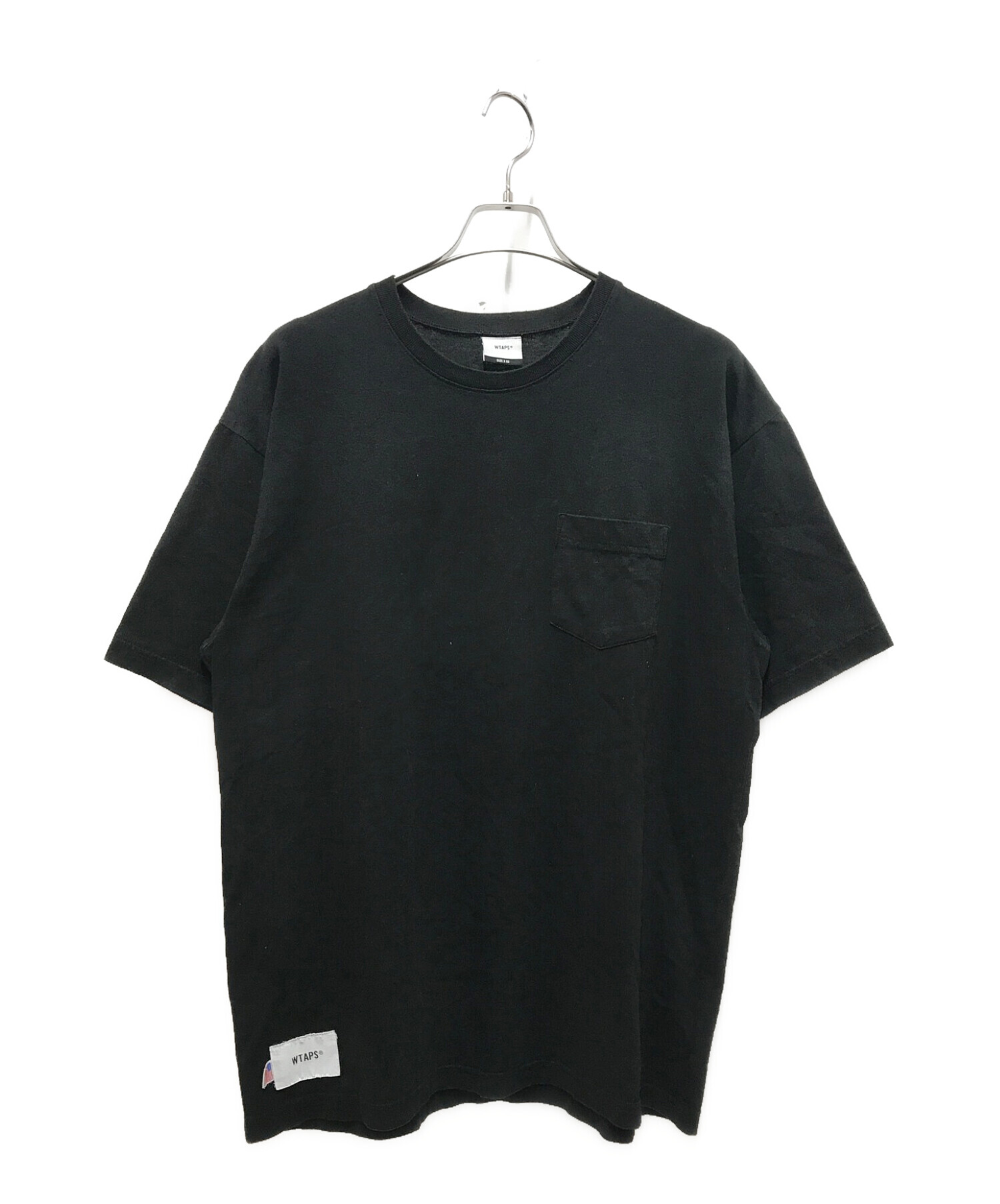 WTAPS (ダブルタップス) ポケットTシャツ ブラック サイズ:L