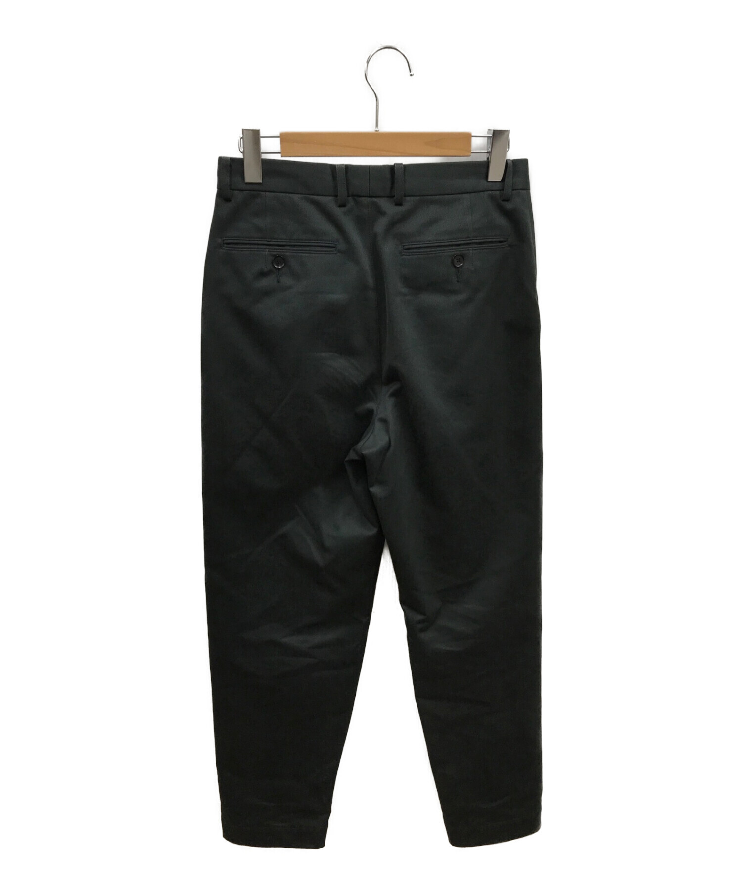 AURALEE (オーラリー) 21SS EXCLUSIVE WASHED FINX CHINO PANTS /  エクスクルーシブウォッシュドフィンクスチノパンツ / テーパードパンツ / スラックス グレー サイズ:３