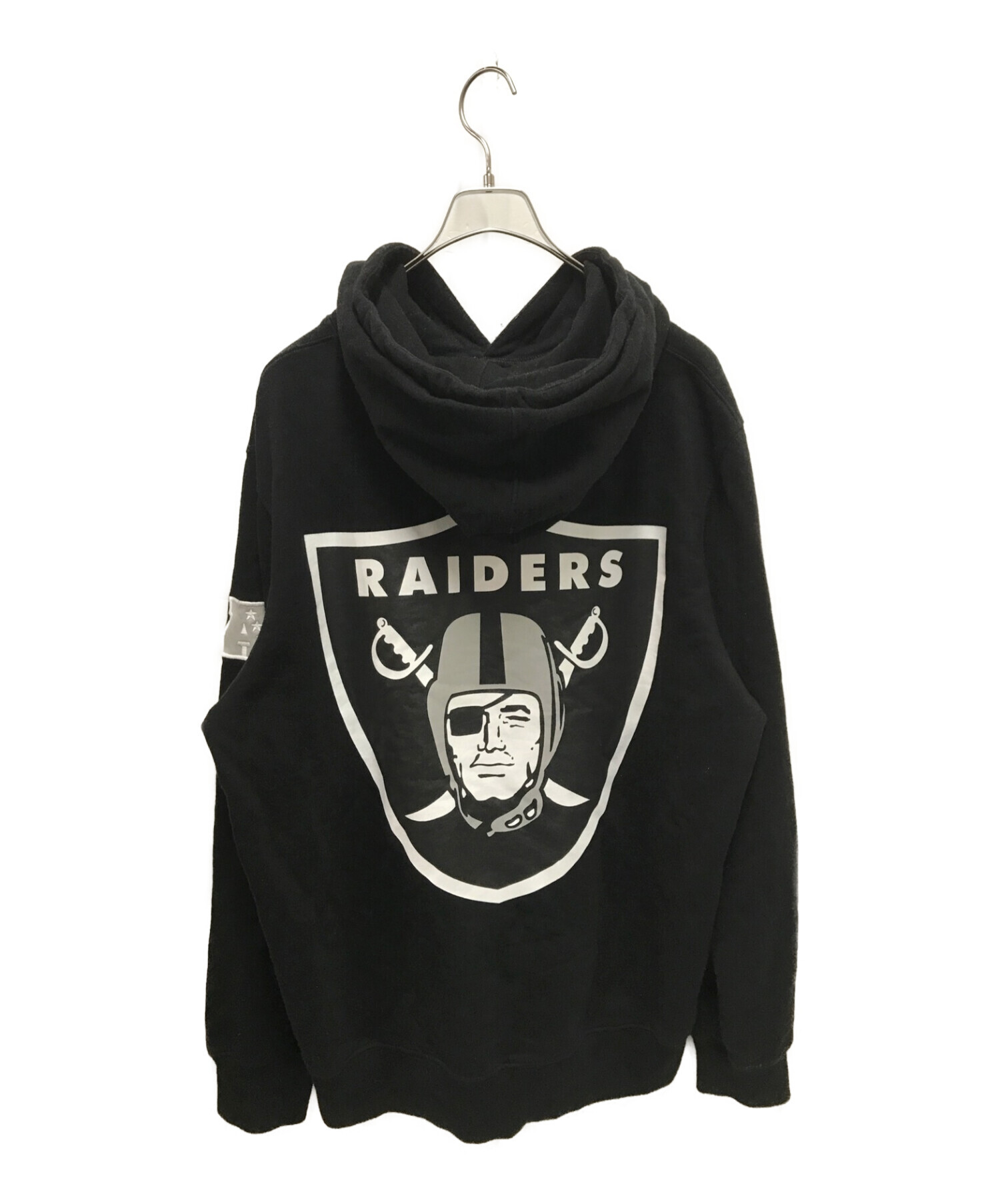 SUPREME (シュプリーム) NFL Raiders 47 hooded sweatshirt ブラック サイズ:L
