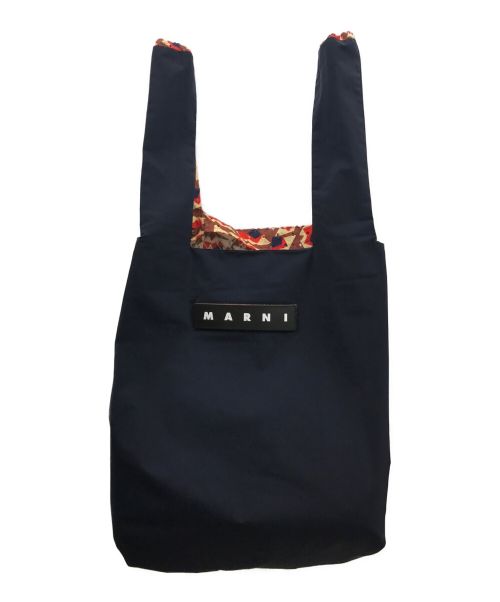 中古・古着通販】MARNI (マルニ) ナイロントートバッグ ネイビー