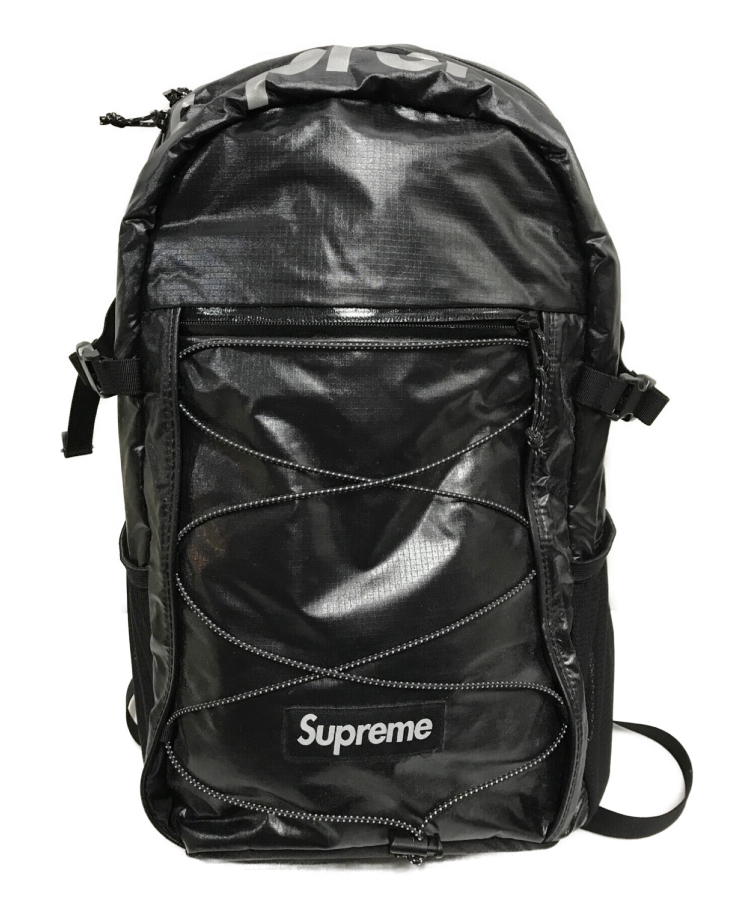 新品】Supreme Backpack シュプリーム ボックスロゴ ブラック-