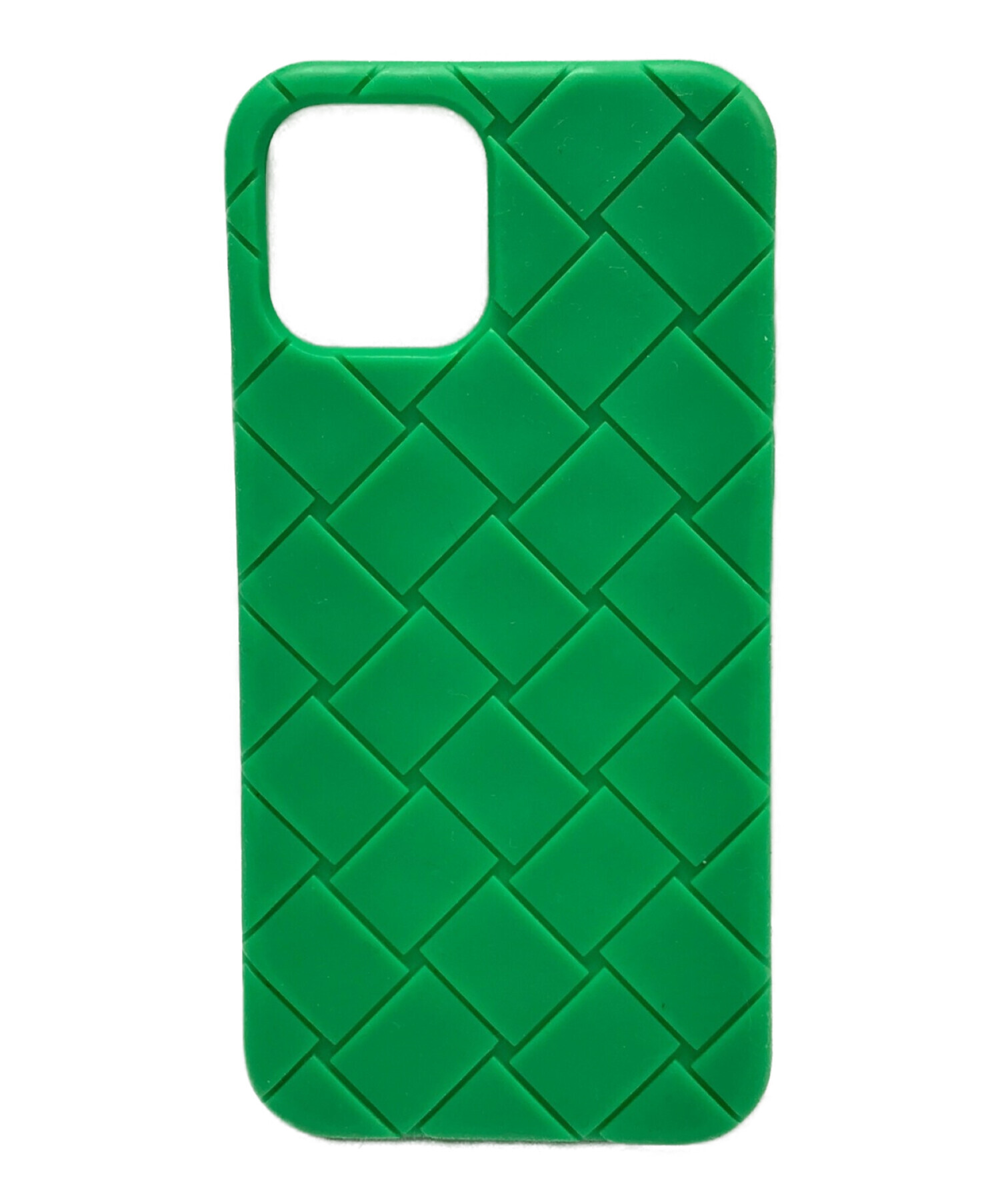 BOTTEGA VENETA (ボッテガベネタ) iPhone 12/12 Pro シリコンケース グリーン