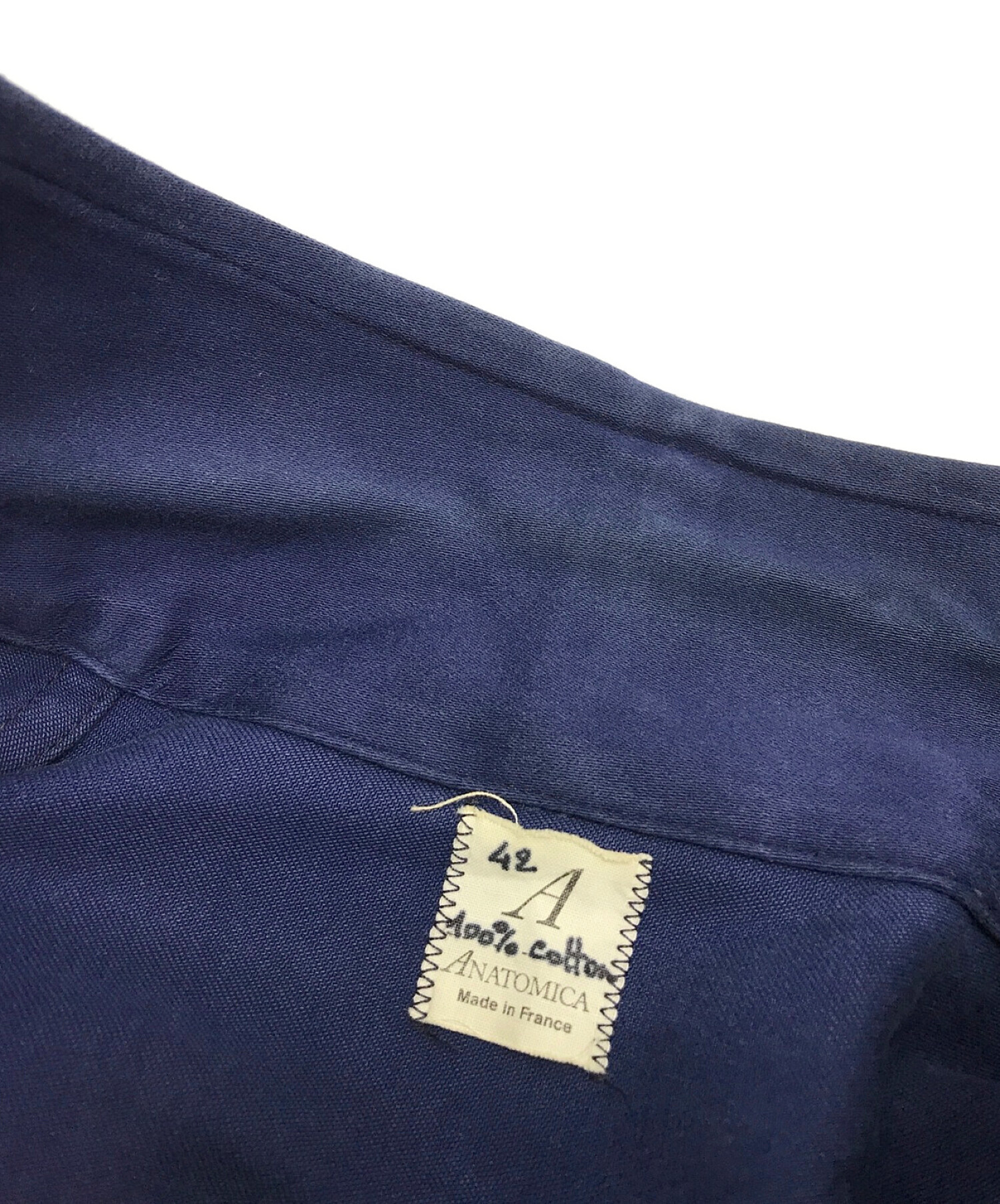 ANATOMICA (アナトミカ) モールスキンジャケット ブルー サイズ:42