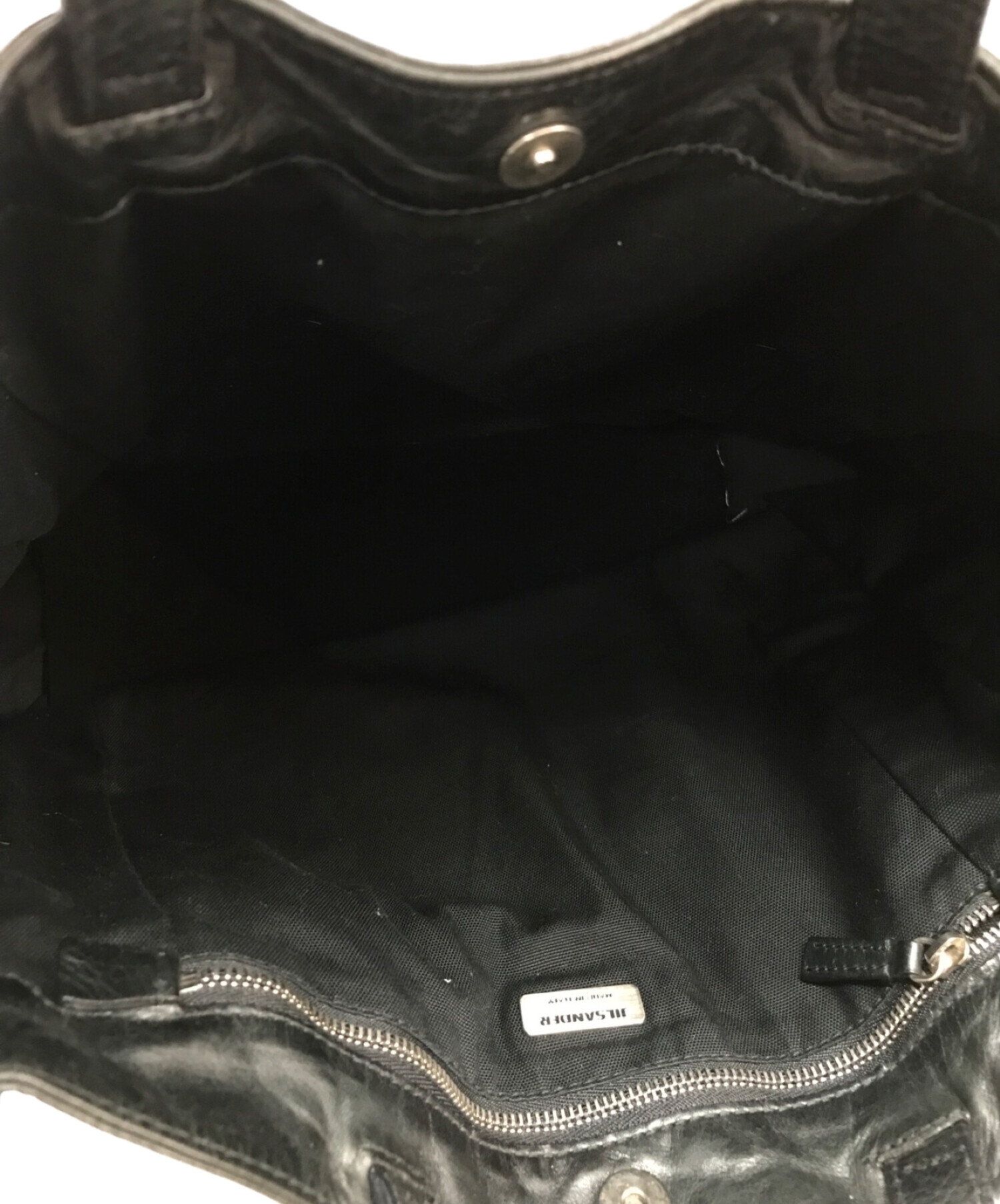 中古・古着通販】JIL SANDER (ジルサンダー) レザートートバッグ