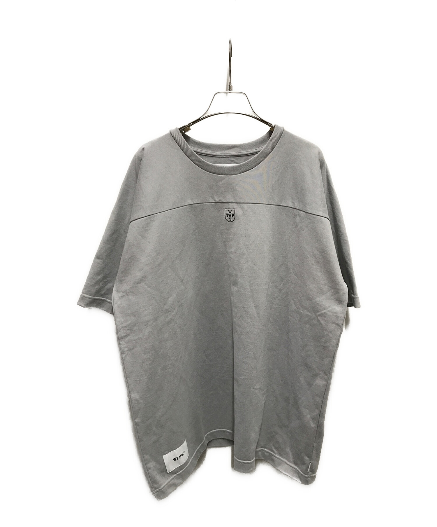 wtaps qb ss ctton gray - Tシャツ/カットソー(半袖/袖なし)