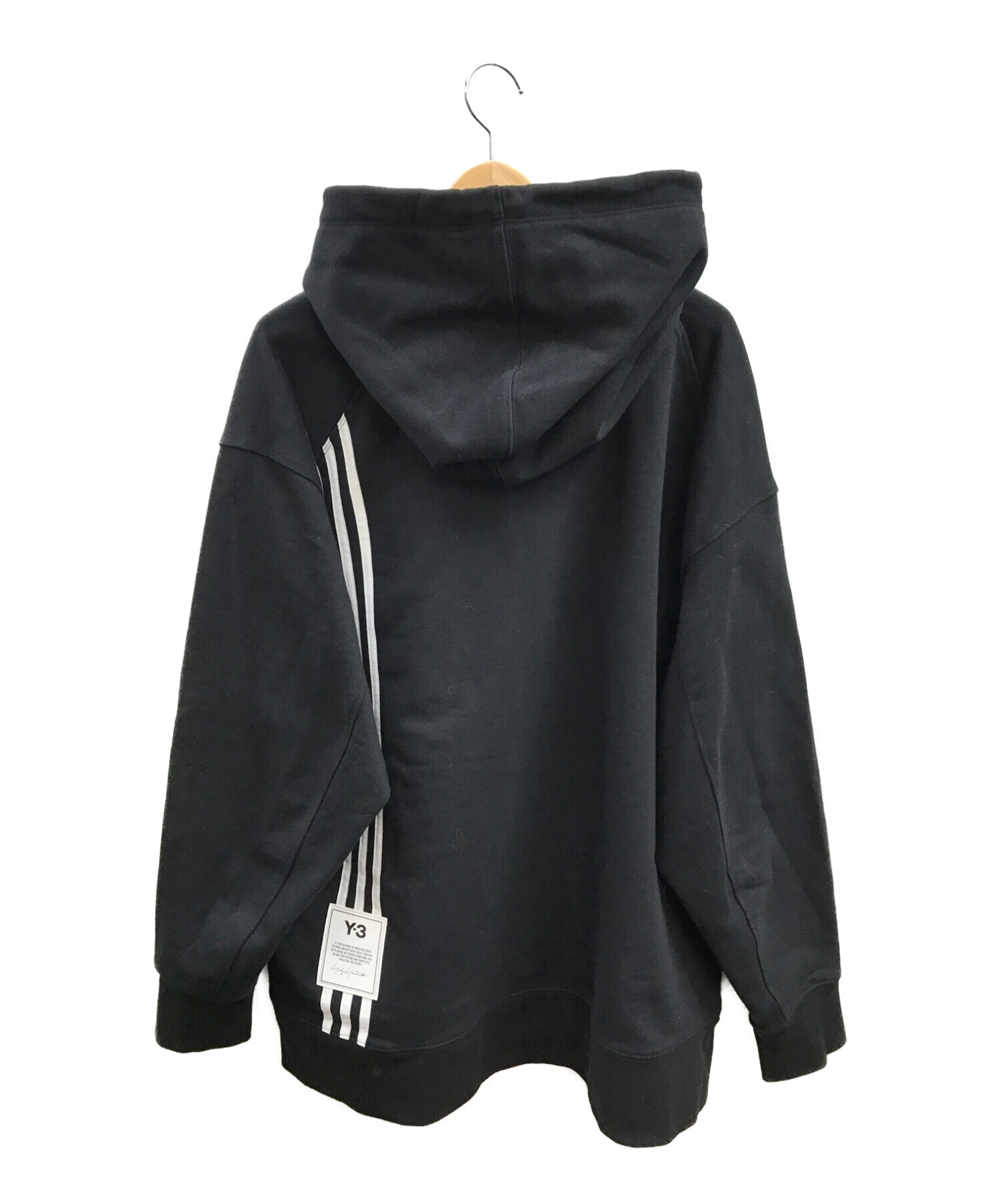 Y3 パーカー M 3 STP TERRY HOODIE