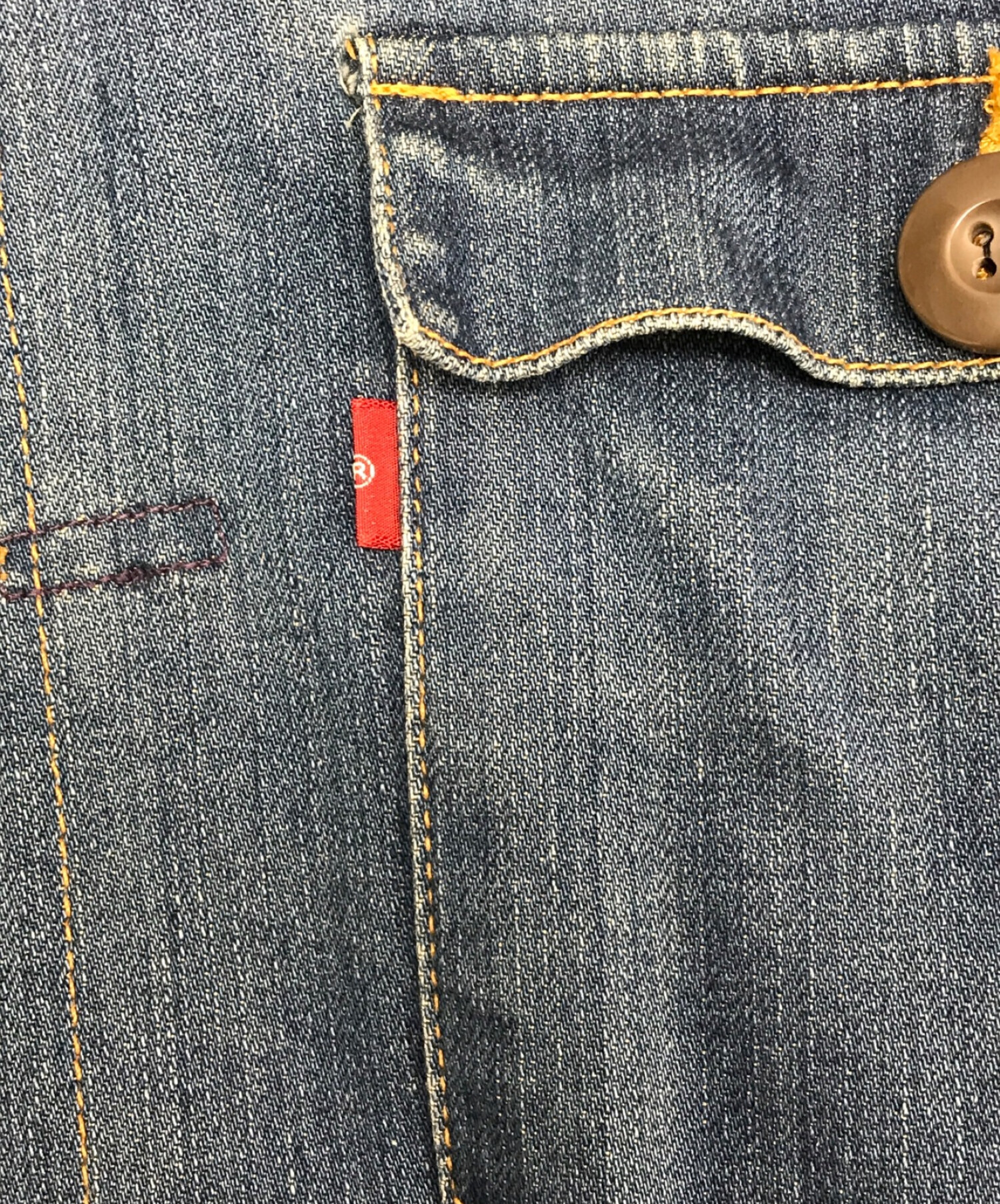 LEVI'S RED (リーバイス レッド) デニムショップコート インディゴ サイズ:M