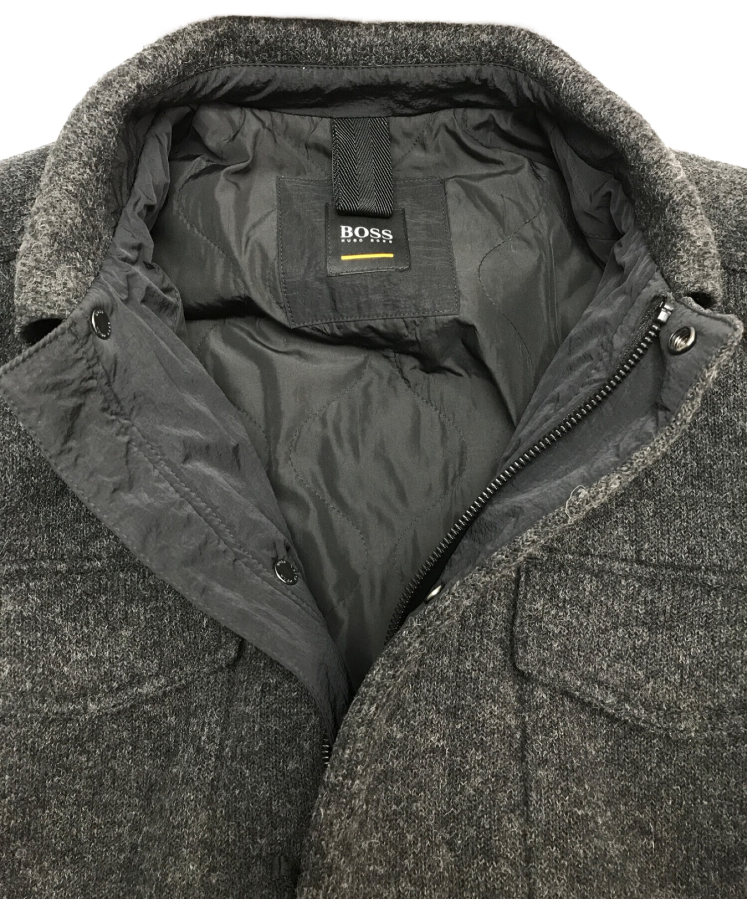 中古・古着通販】BOSS HUGO BOSS (ボス ヒューゴボス) パッチ付ウール