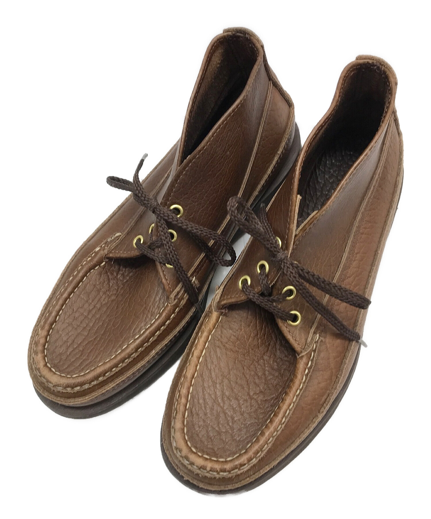 クーポン利用で1000円OFF Russell Moccasinラッセルモカシン レザー