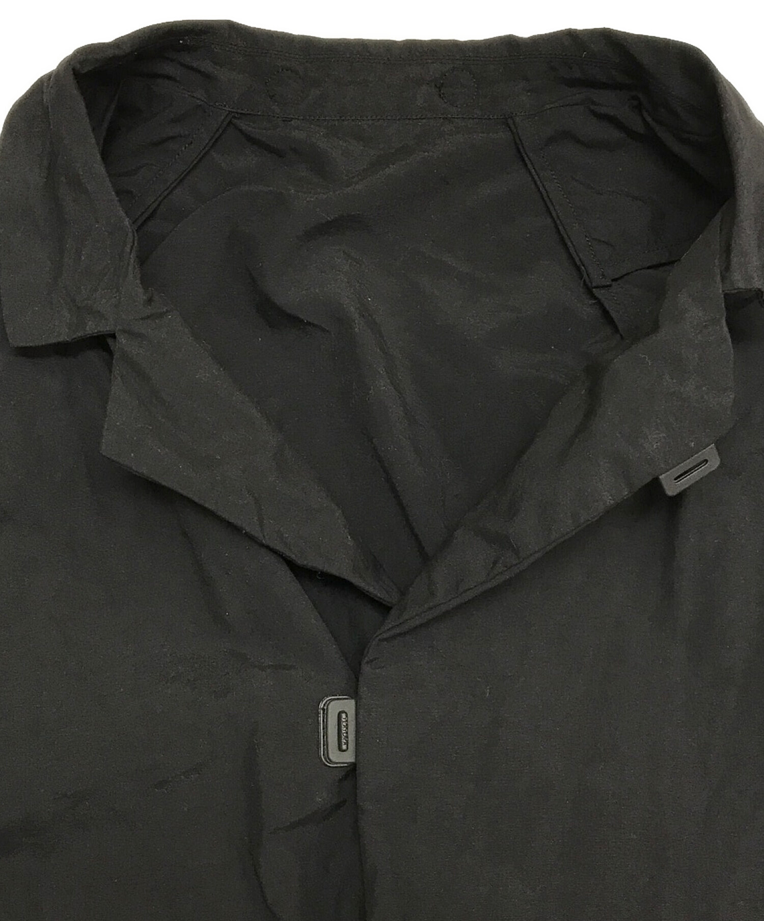 TEATORA wallet coat 50 (L) 墨黒 グラファイト