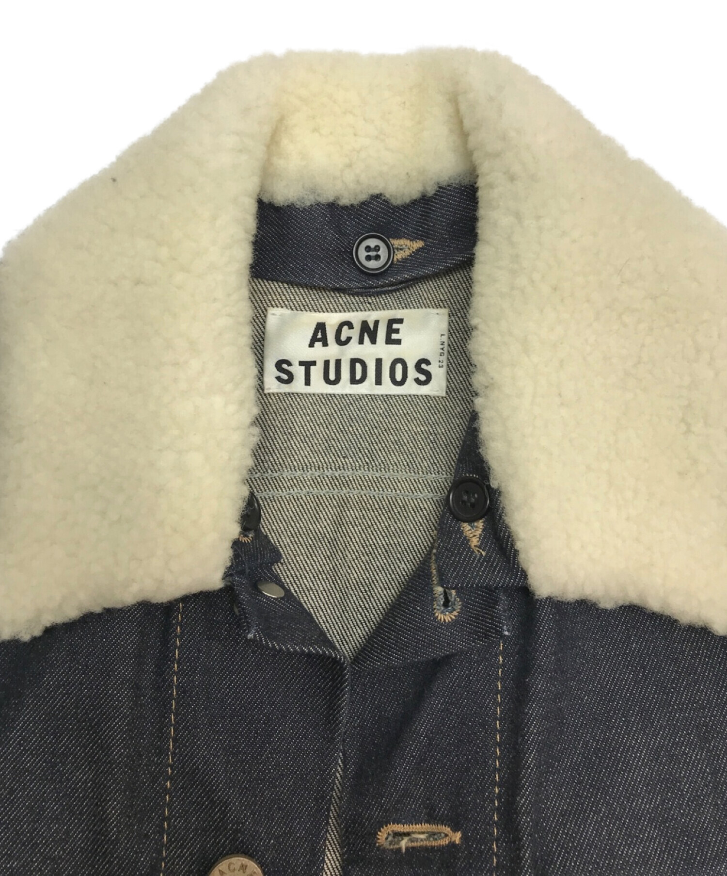 中古・古着通販】Acne studios (アクネストゥディオズ) 2WAYボアデニム