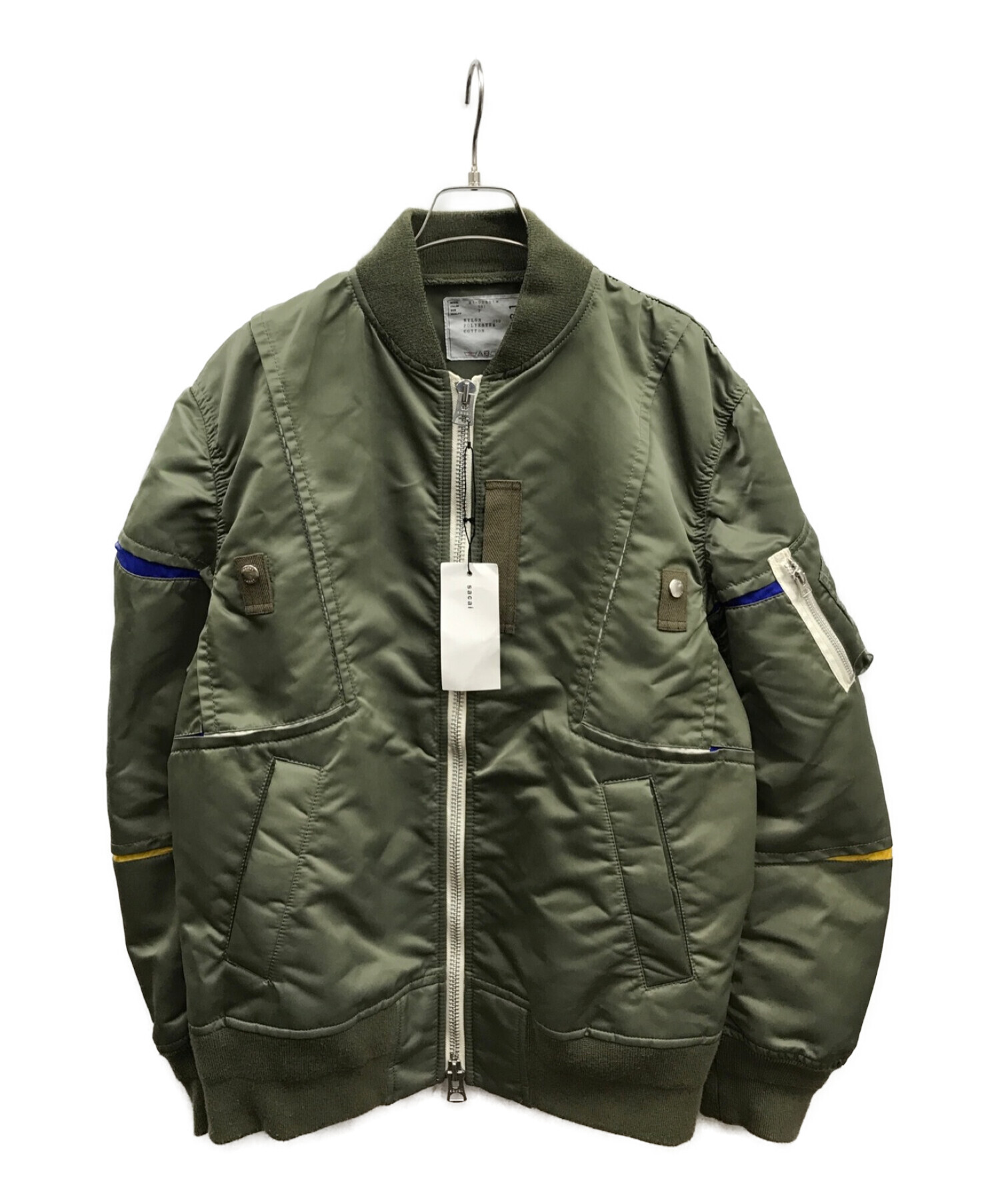 sacai (サカイ) Nylon Twill Blouson カーキ サイズ:3