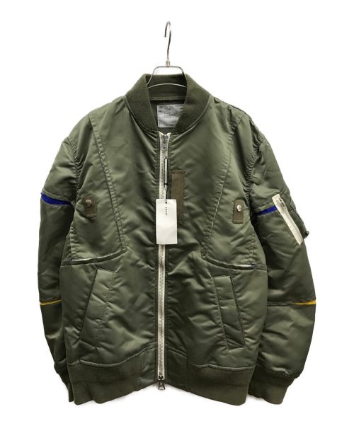 中古・古着通販】sacai (サカイ) Nylon Twill Blouson カーキ サイズ:3