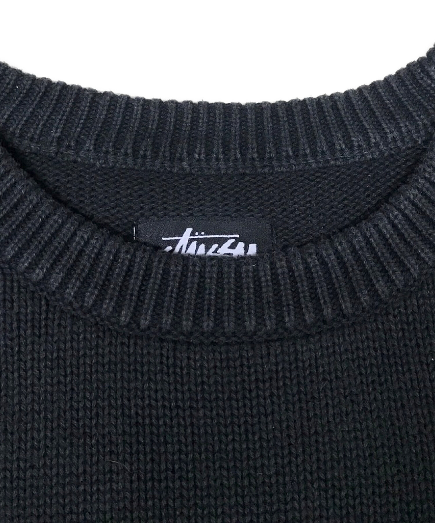 中古・古着通販】stussy (ステューシー) ノーヴァカンシーインセーター