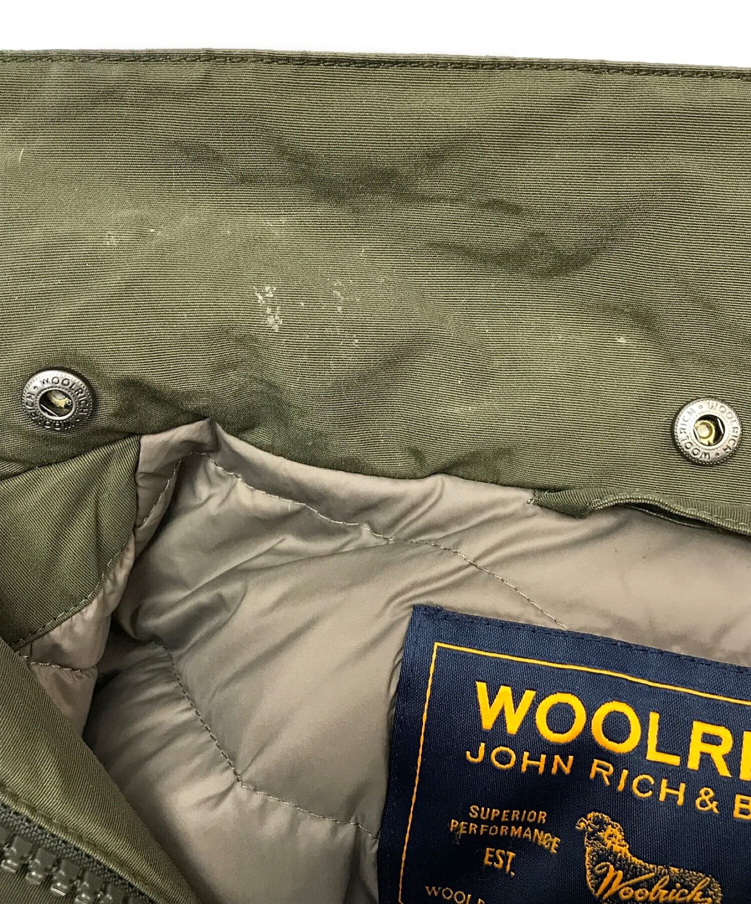 中古・古着通販】WOOLRICH (ウールリッチ) ラビットファーダウンコート