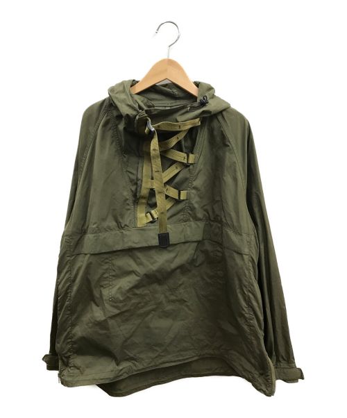 中古・古着通販】meanswhile (ミーンズワイル) Tussah Anorak Jacket