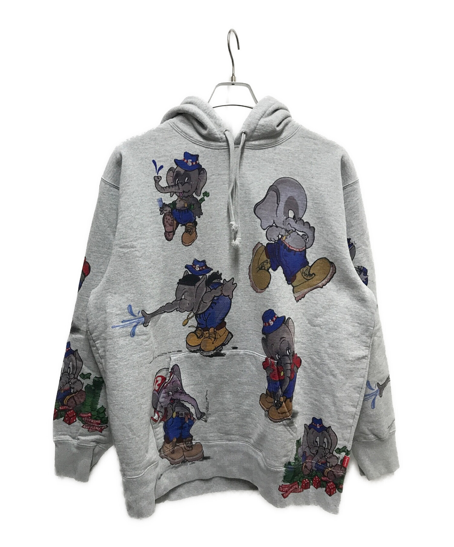 Supreme Elephant Hooded Sweatshirt M