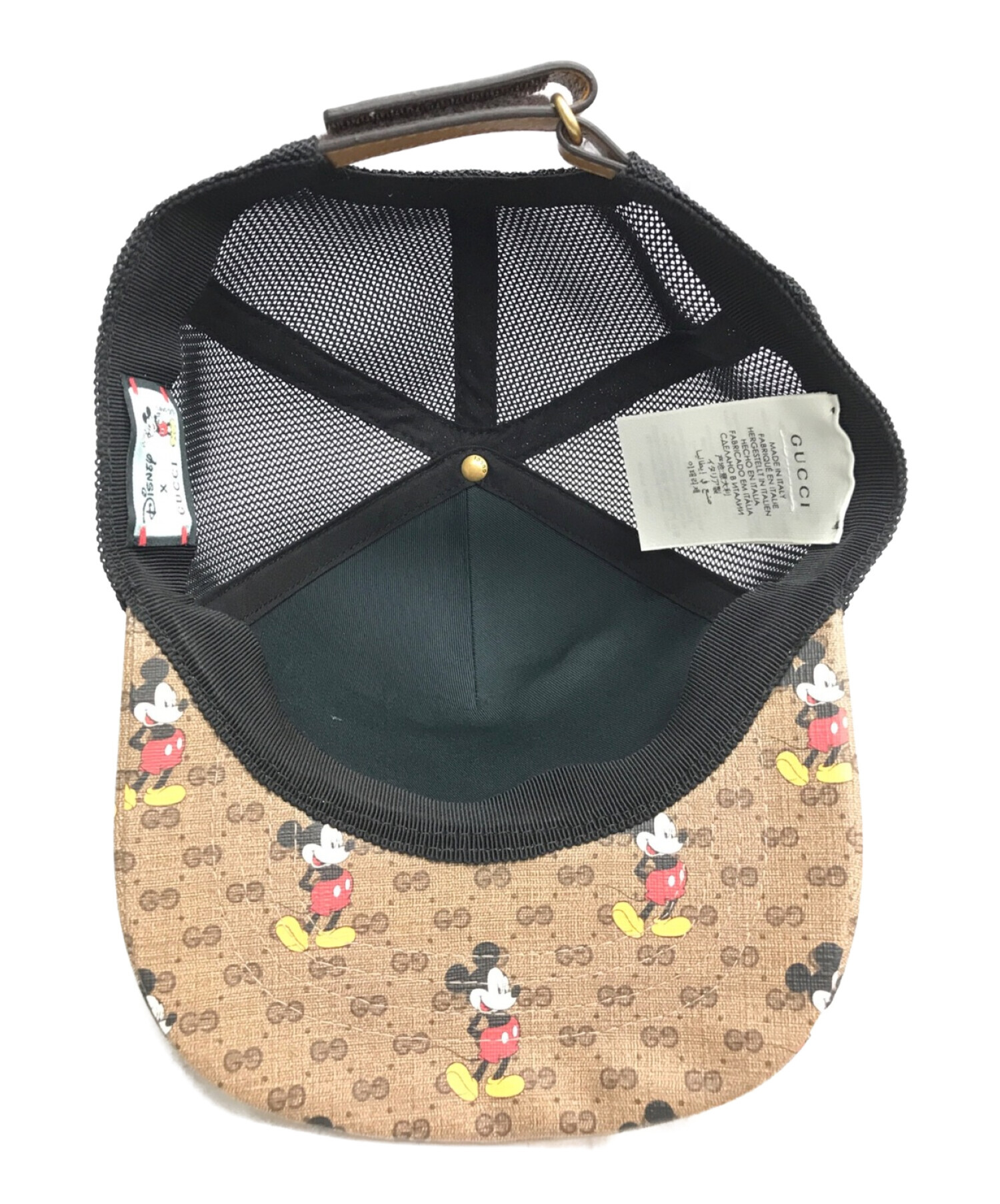 中古・古着通販】GUCCI×Disney (グッチ×ディズニー) ミッキーキャップ