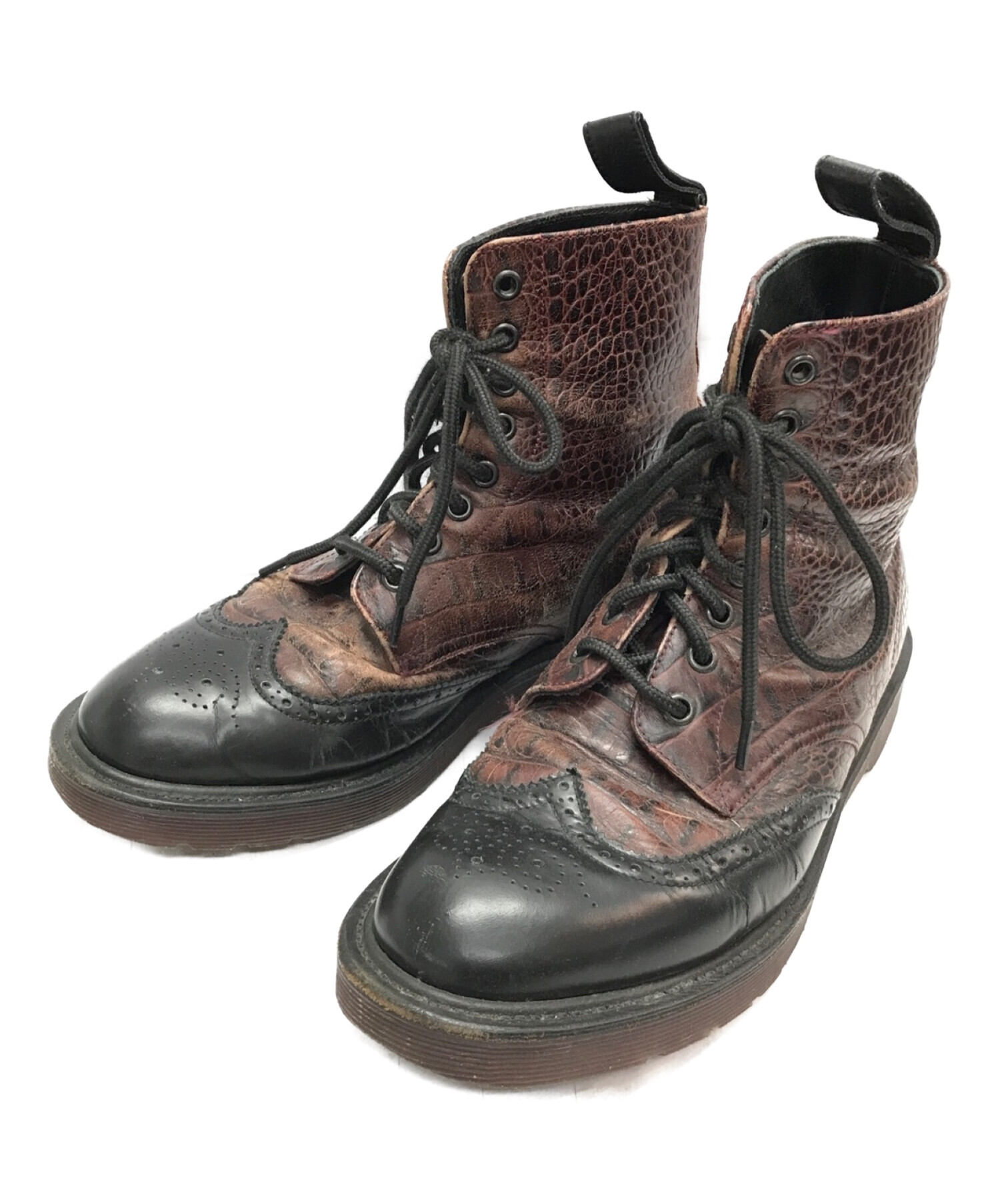 中古・古着通販】Dr.Martens (ドクターマーチン) ウィングチップブーツ