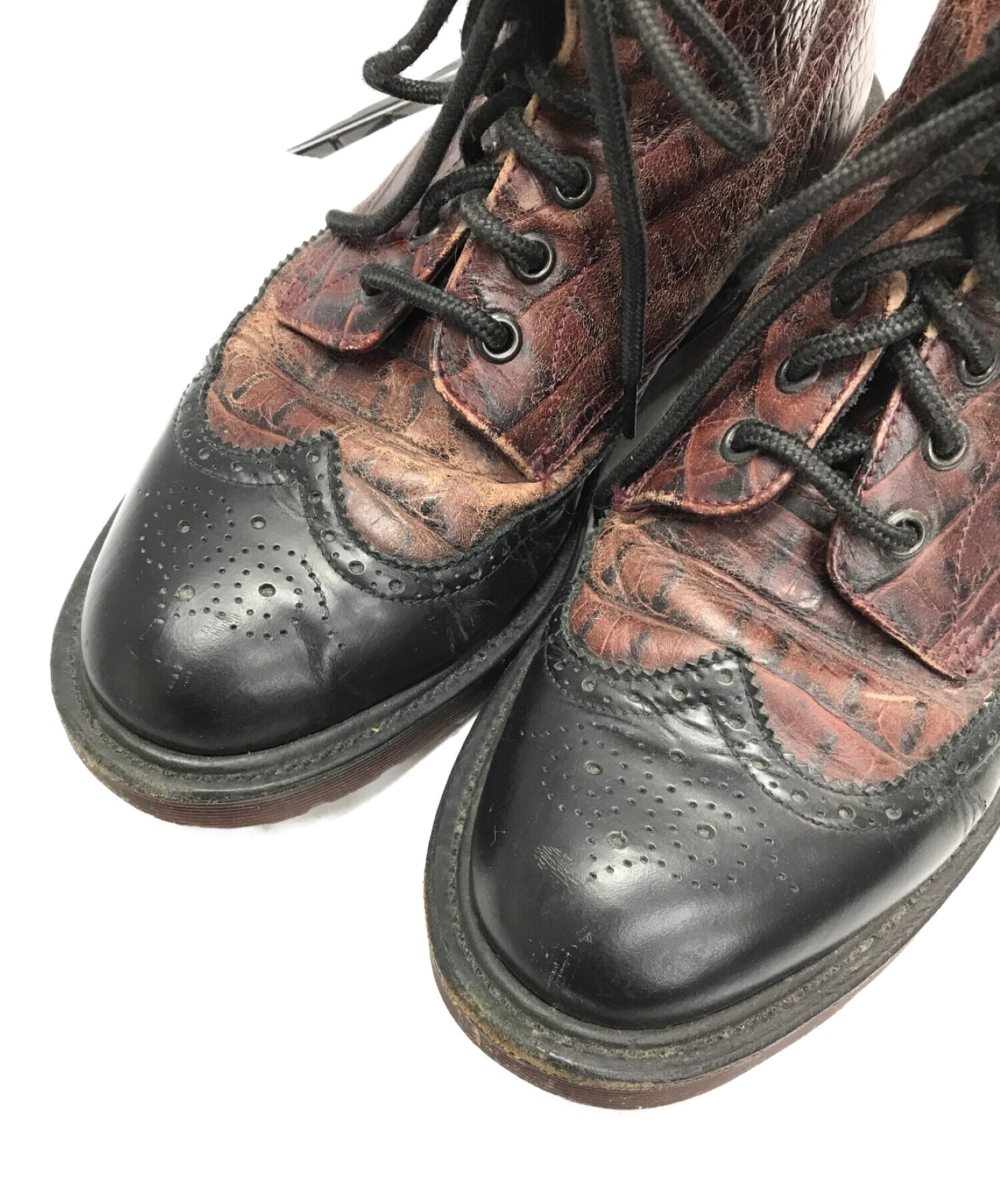 中古・古着通販】Dr.Martens (ドクターマーチン) ウィングチップブーツ