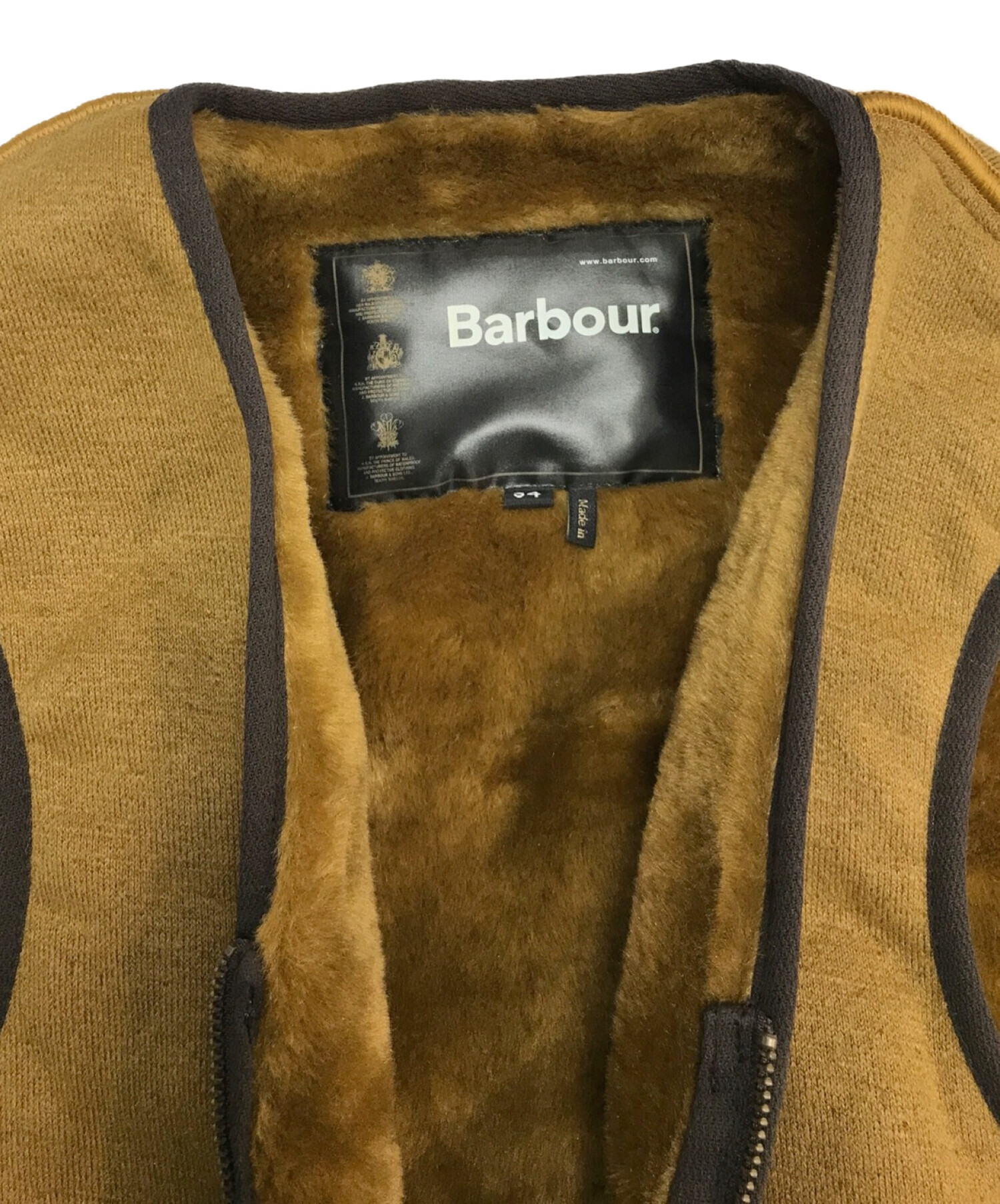 Barbour (バブアー) ライナーベスト XS サイズ:34