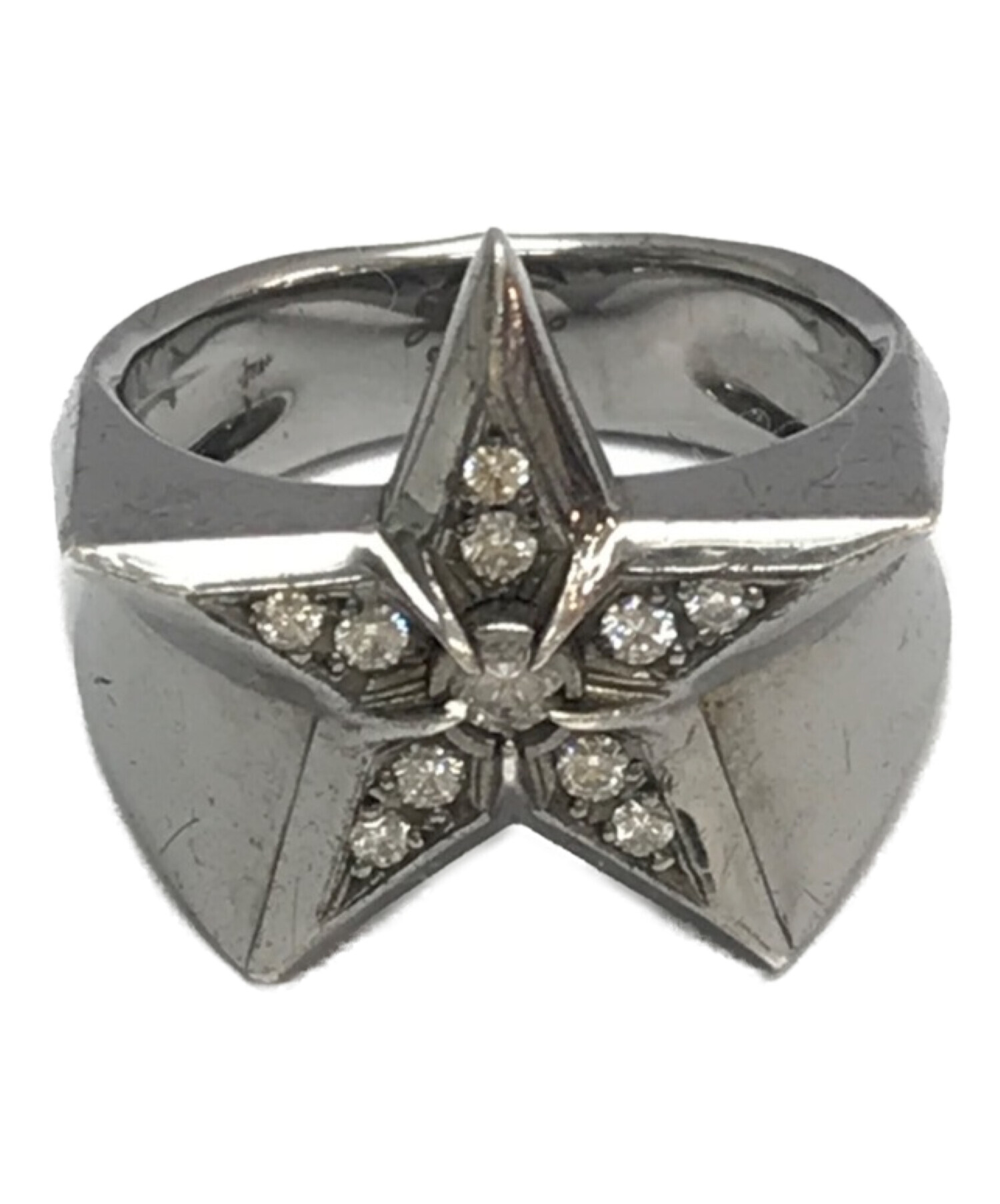 sjx (エスジェイエックス) DIAMOND STAR RING サイズ:23号