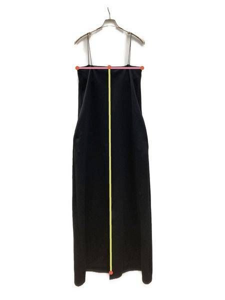 THE ROW (ザ ロウ) CENOA DRESSキャミソールワンピース ブラック サイズ:M