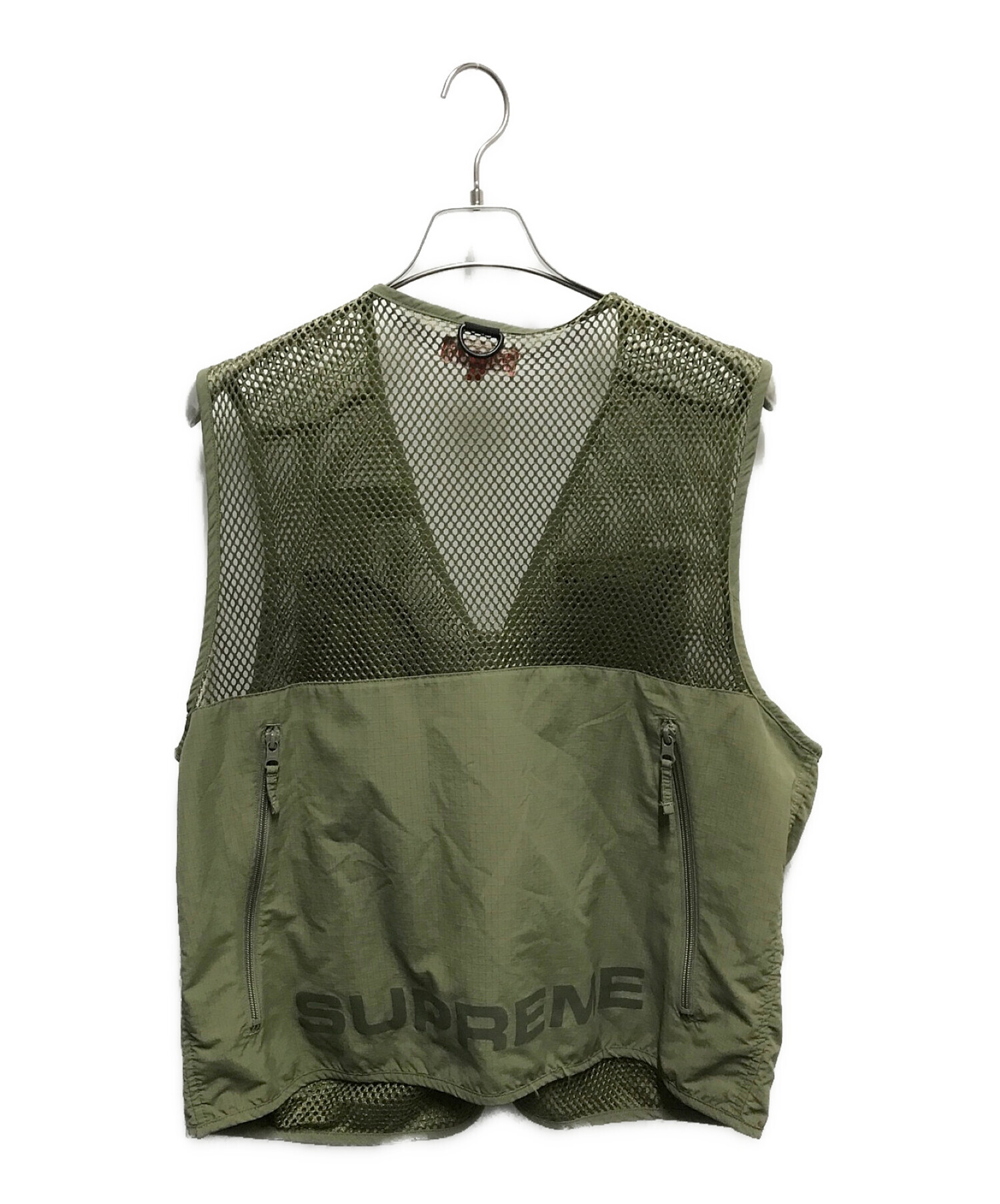 supreme mesh cargo vest XLサイズ - Tシャツ/カットソー(半袖/袖なし)