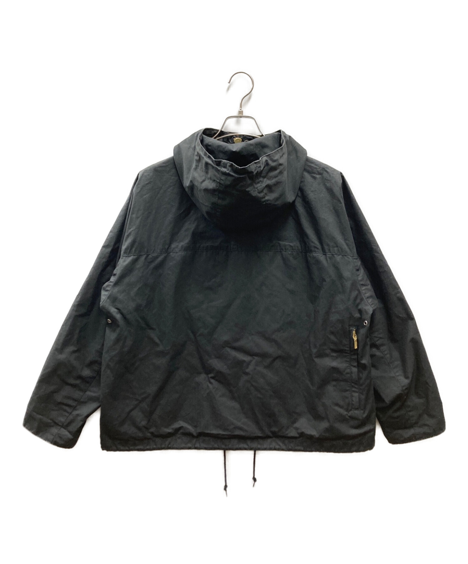 Barbour × KAPTAIN SUNSHINE (バブアー × キャプテン サンシャイン) フードマウンテンパーカー ブラック サイズ:38