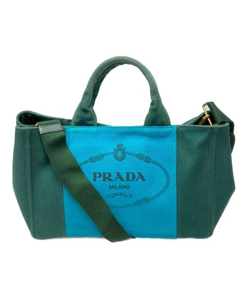 【中古・古着通販】PRADA (プラダ) カナパ2WAYトートバッグ