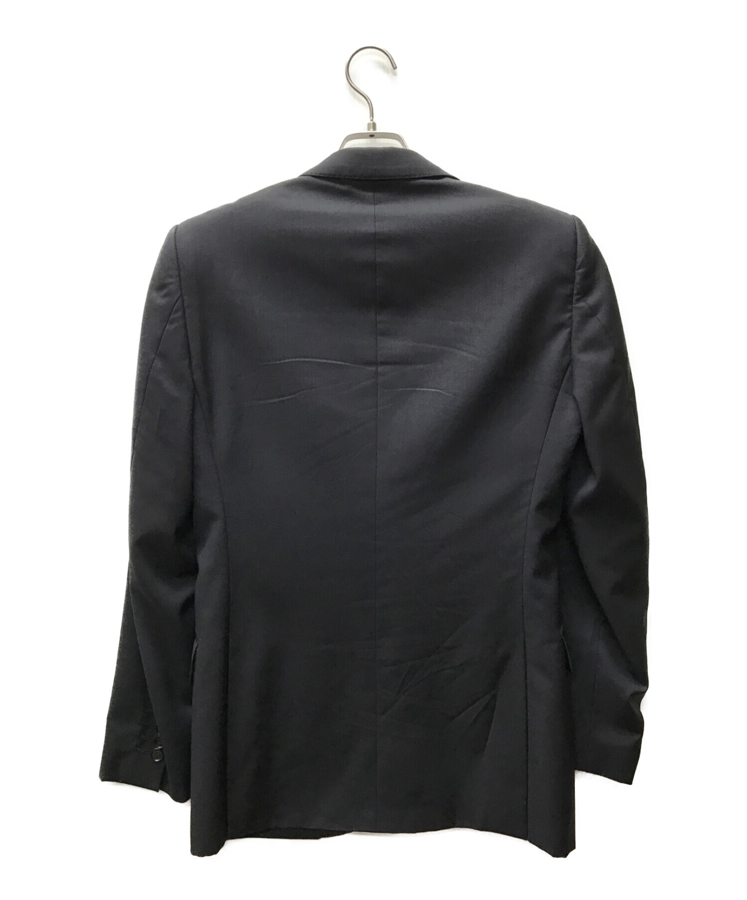 極美品♡バーバリーロンドン　テーラードジャケット　トリアセテート　黒　38約60cm袖丈