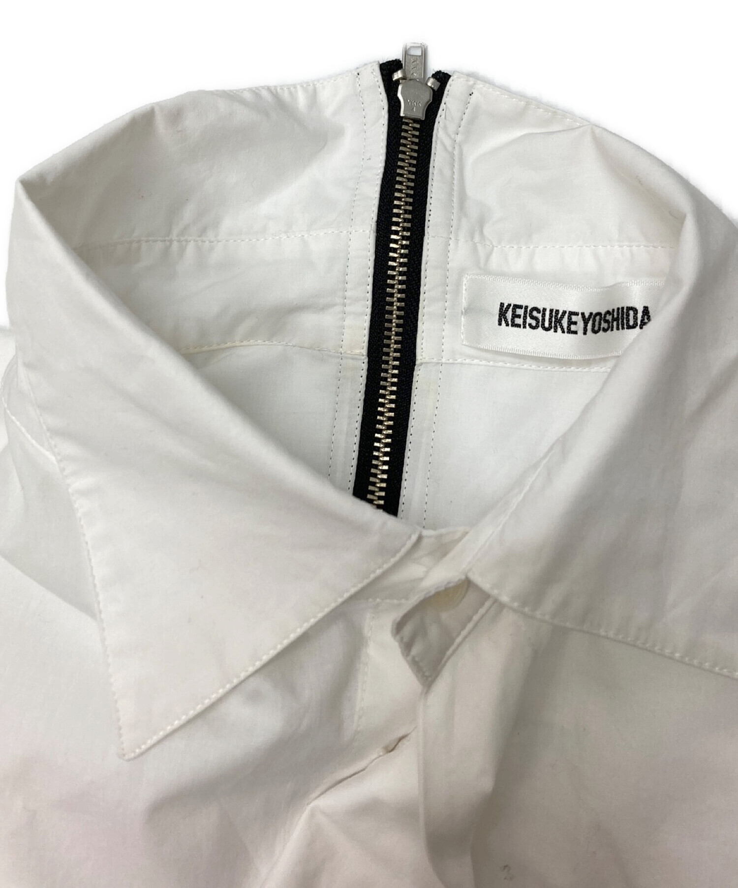KEISUKE YOSHIDA (ケイスケヨシダ) Ribbon Shirt ホワイト サイズ:F