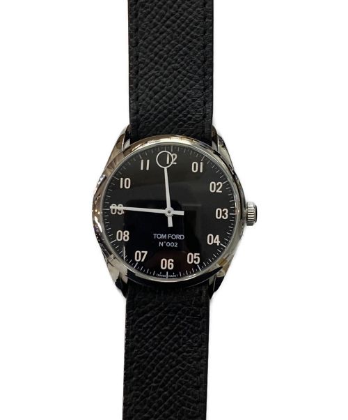 TOM FORD トムフォード 腕時計 - 黒xゴールド