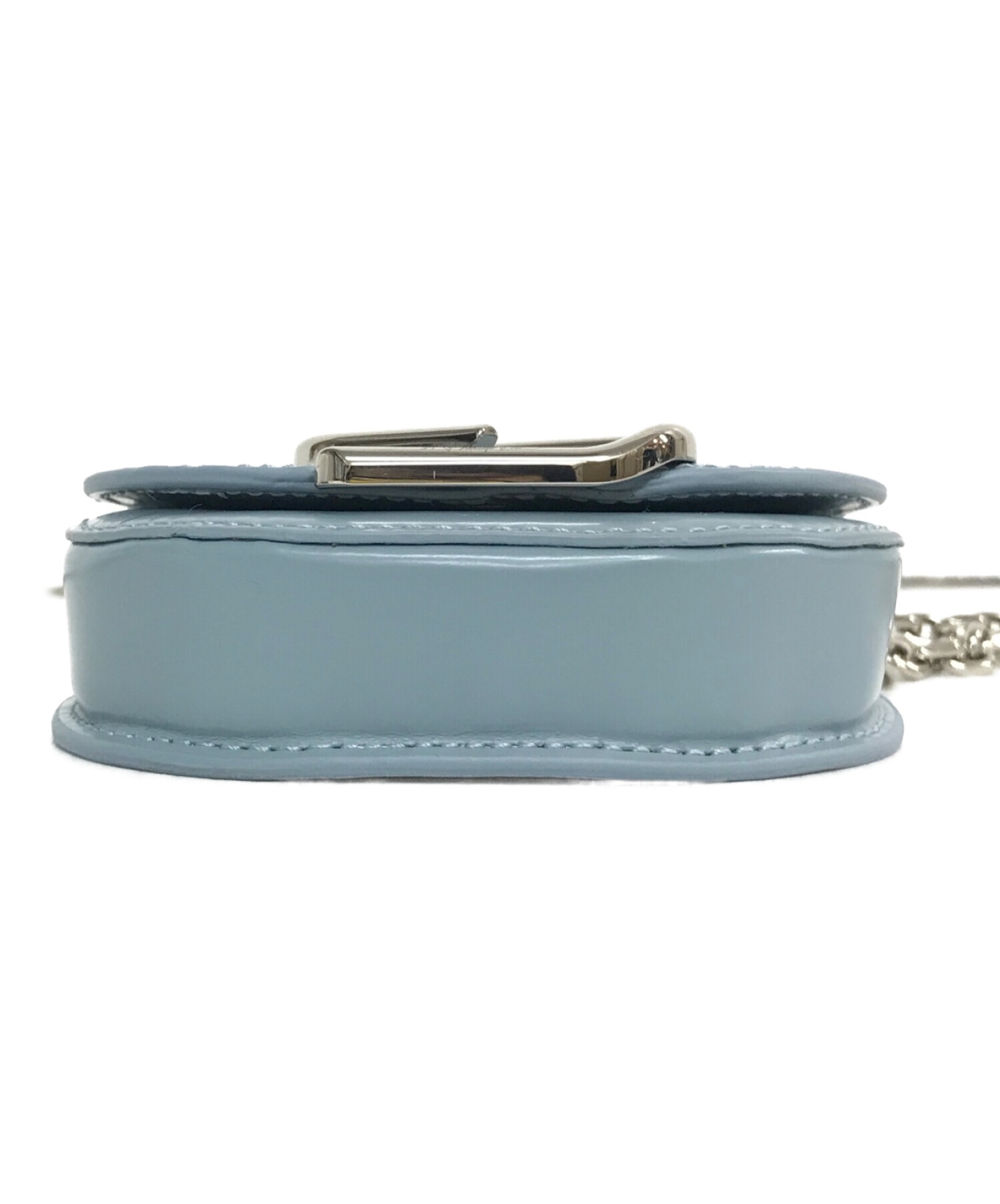 3.1 phillip lim (スリーワンフィリップリム) Mini Alix Cardcase On Chain Bag ブルー サイズ:O/S