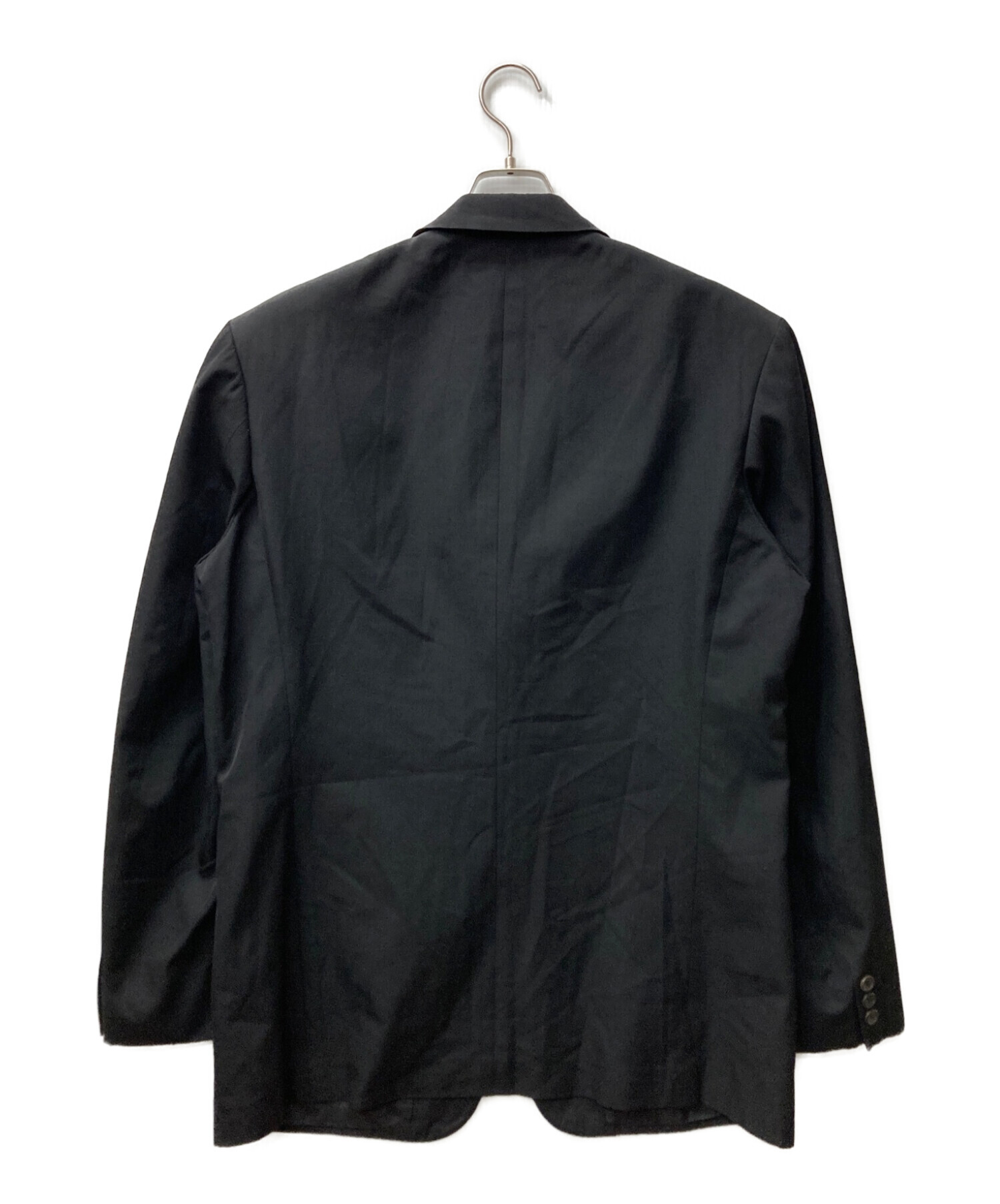 日本の職人技 14AW Yohji Yamamoto 3B テーラードジャケット ブラック ...