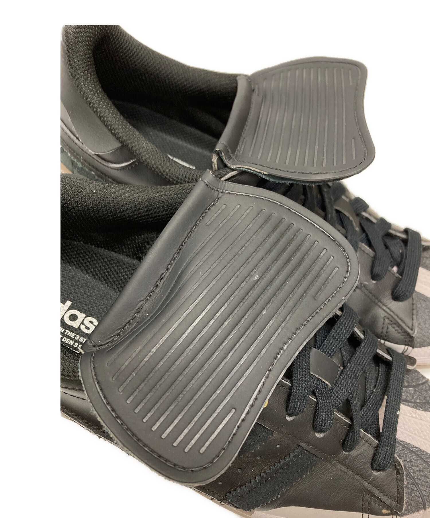 中古・古着通販】adidas (アディダス) スーパースター ブラック サイズ