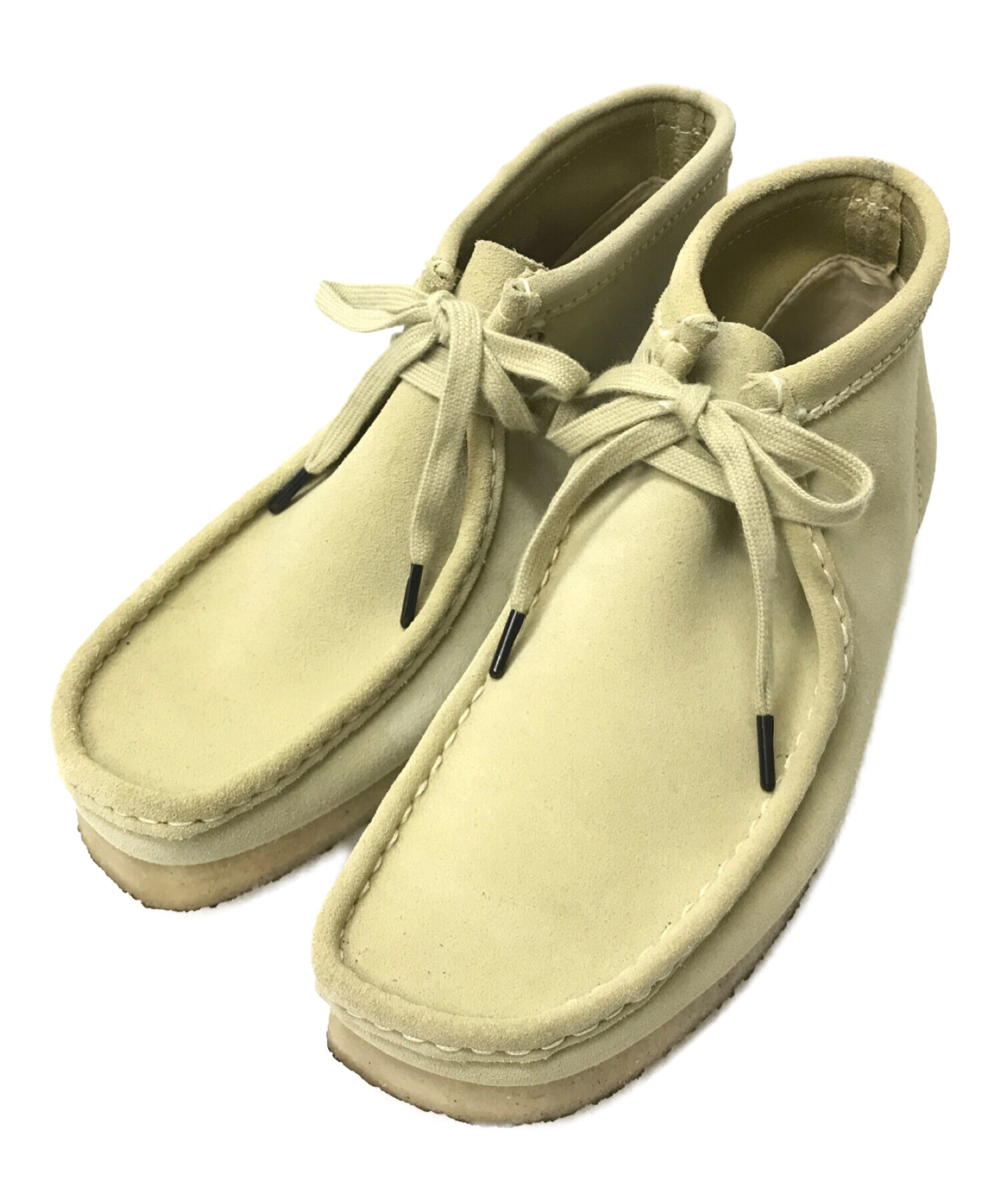 中古・古着通販】CLARKS (クラークス) ワラビーシューズ ベージュ