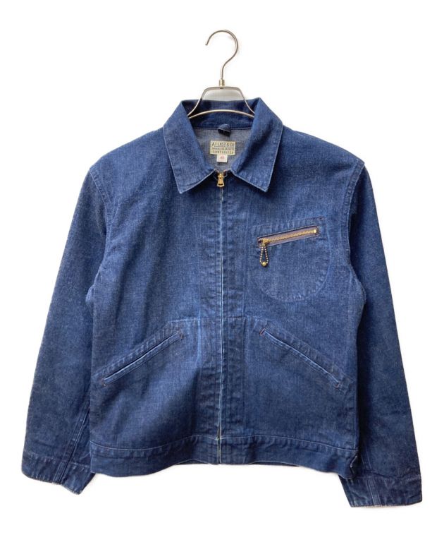 中古・古着通販】AT LAST (アットラスト) SPORTS DENIM JACKET/スポーツデニムジャケット ネイビー サイズ:40｜ブランド・古着通販  トレファク公式【TREFAC FASHION】スマホサイト