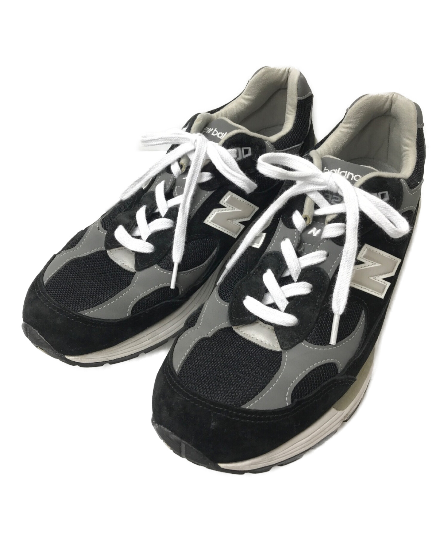 NEW BALANCE (ニューバランス) M992/スニーカー ブラック サイズ:29cm