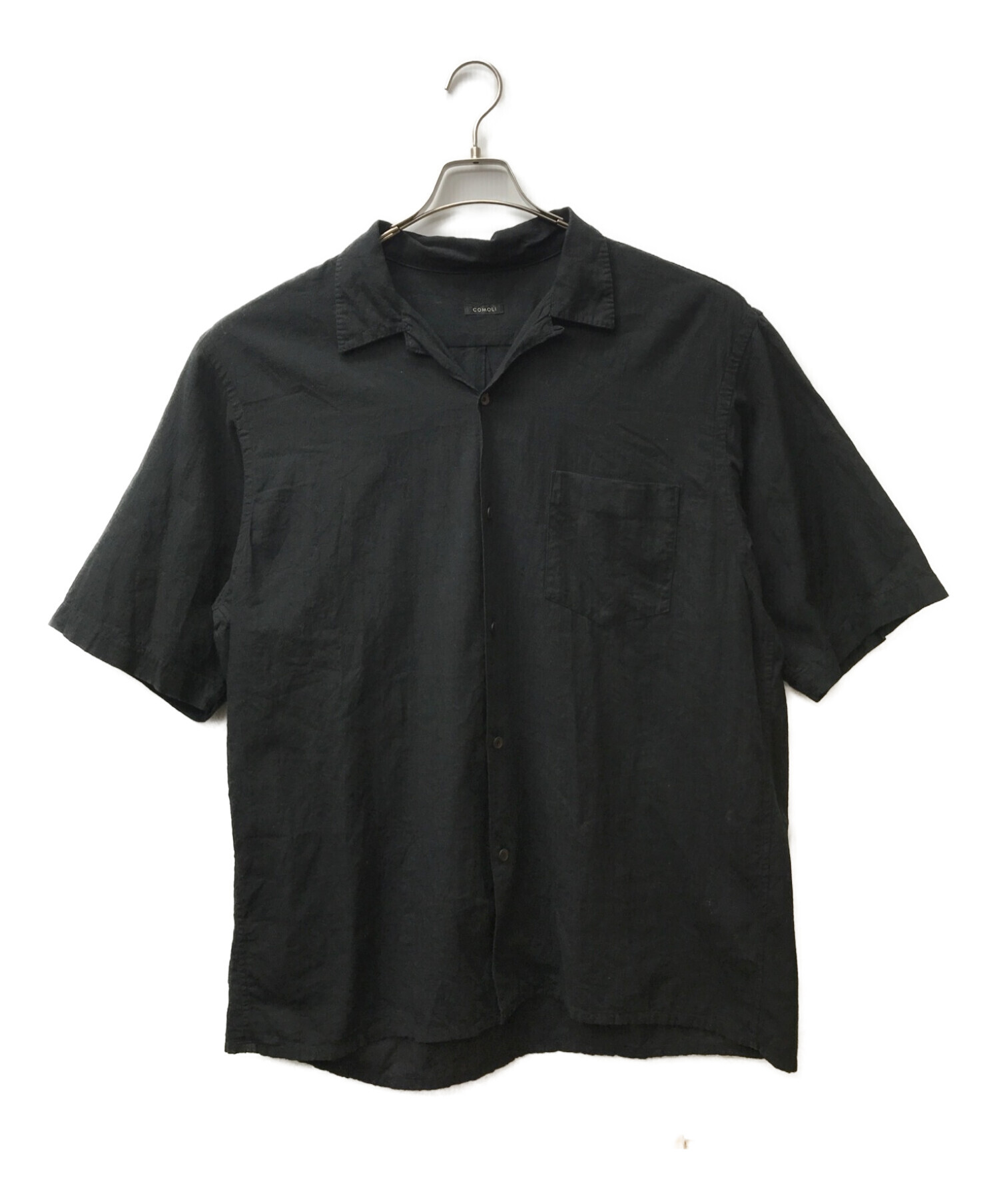 COMOLI   ベタシャンオープンカラーシャツ　サイズ4