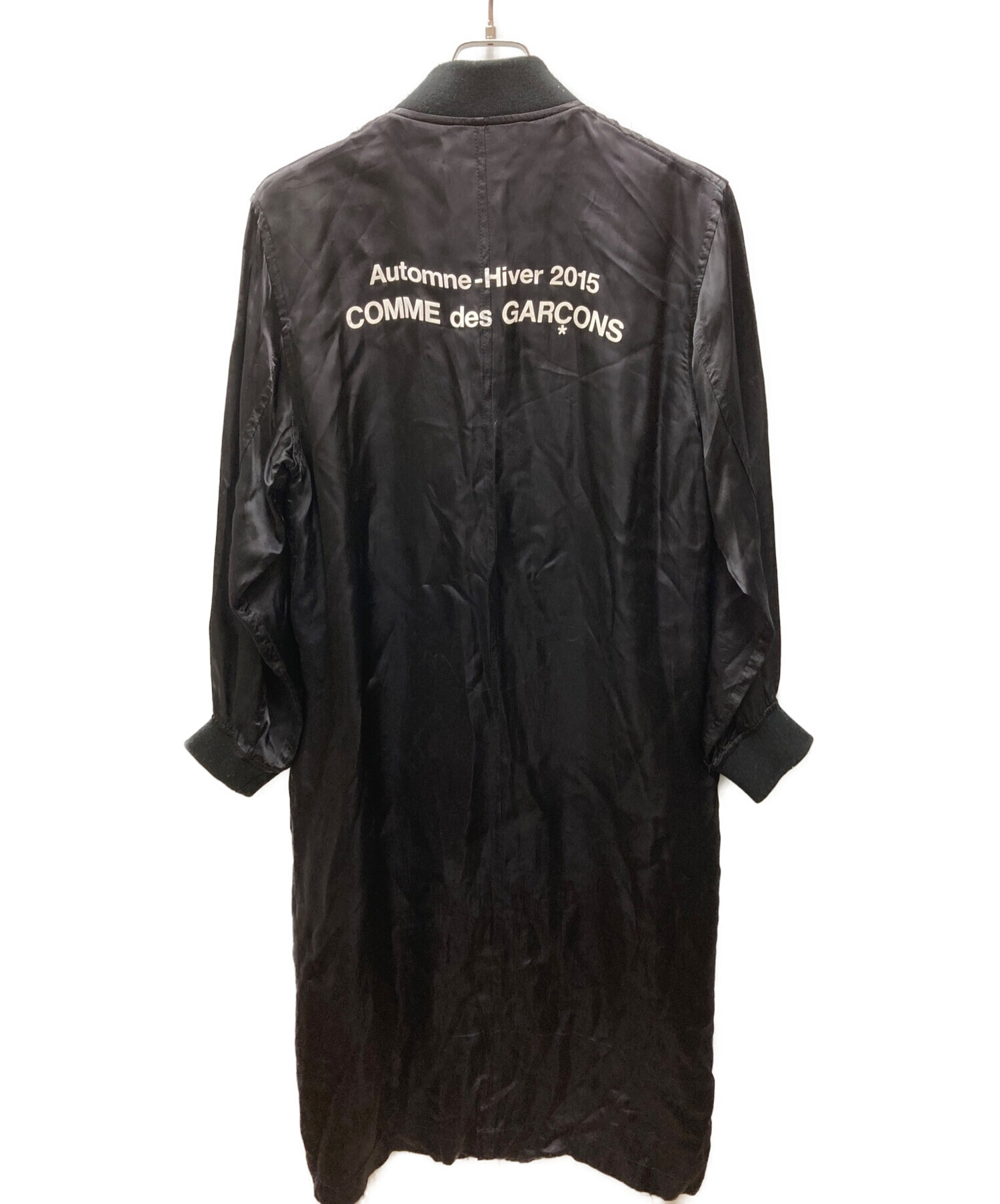 ブラック コムデギャルソン  コート新品未使用着丈95cm身幅55cm