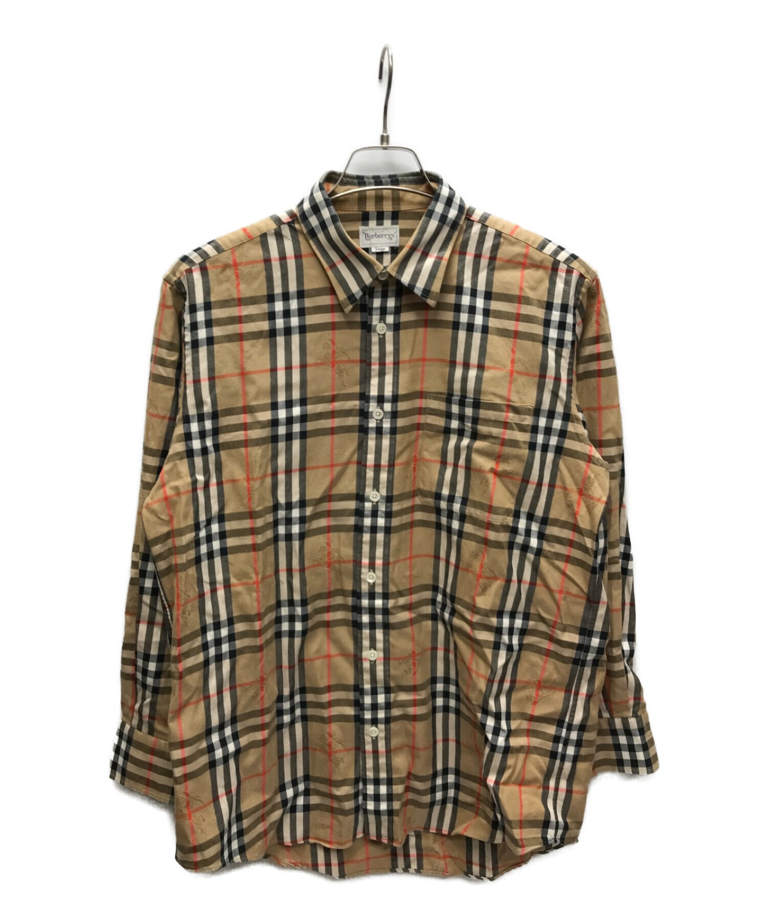 中古・古着通販】Burberry's (バーバリーズ) 長袖ノバチェックシャツ