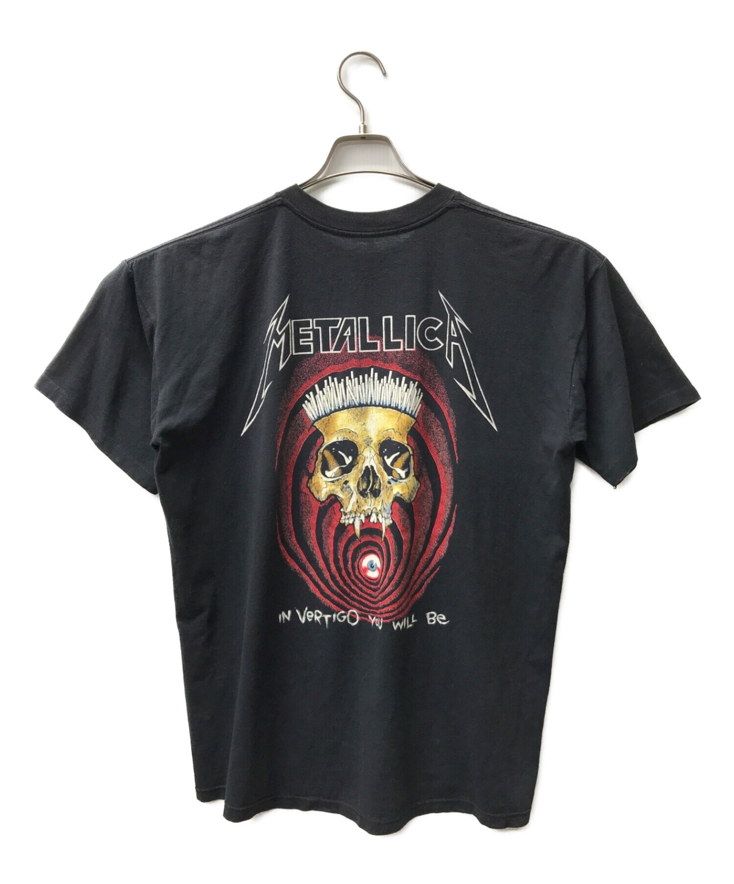 バンドTシャツ (バンドTシャツ) ［古着］1988c METALLICA ヴィンテージTシャツ ブラック サイズ:XL