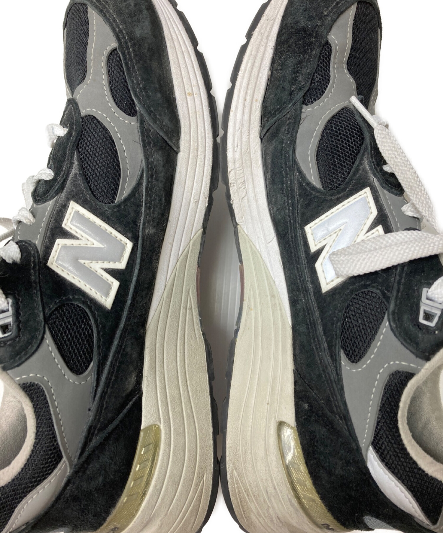 NEW BALANCE (ニューバランス) スニーカー ブラック サイズ:27.5cm