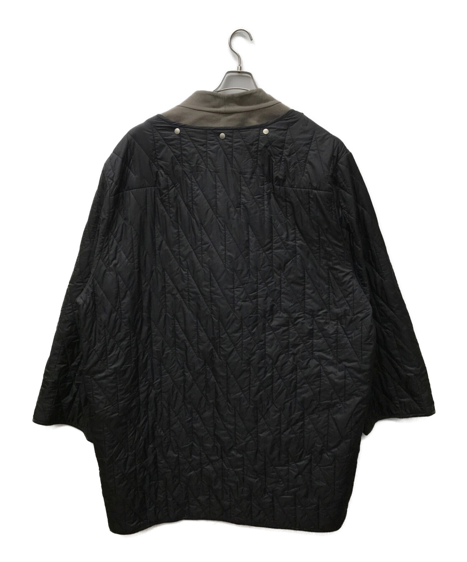 RICK OWENS (リック オウエンス) キルティングコート ブラック サイズ:下記参照