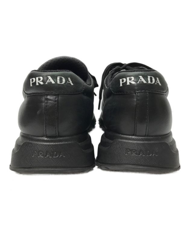 中古・古着通販】PRADA (プラダ) ローカットスニーカー ブラック