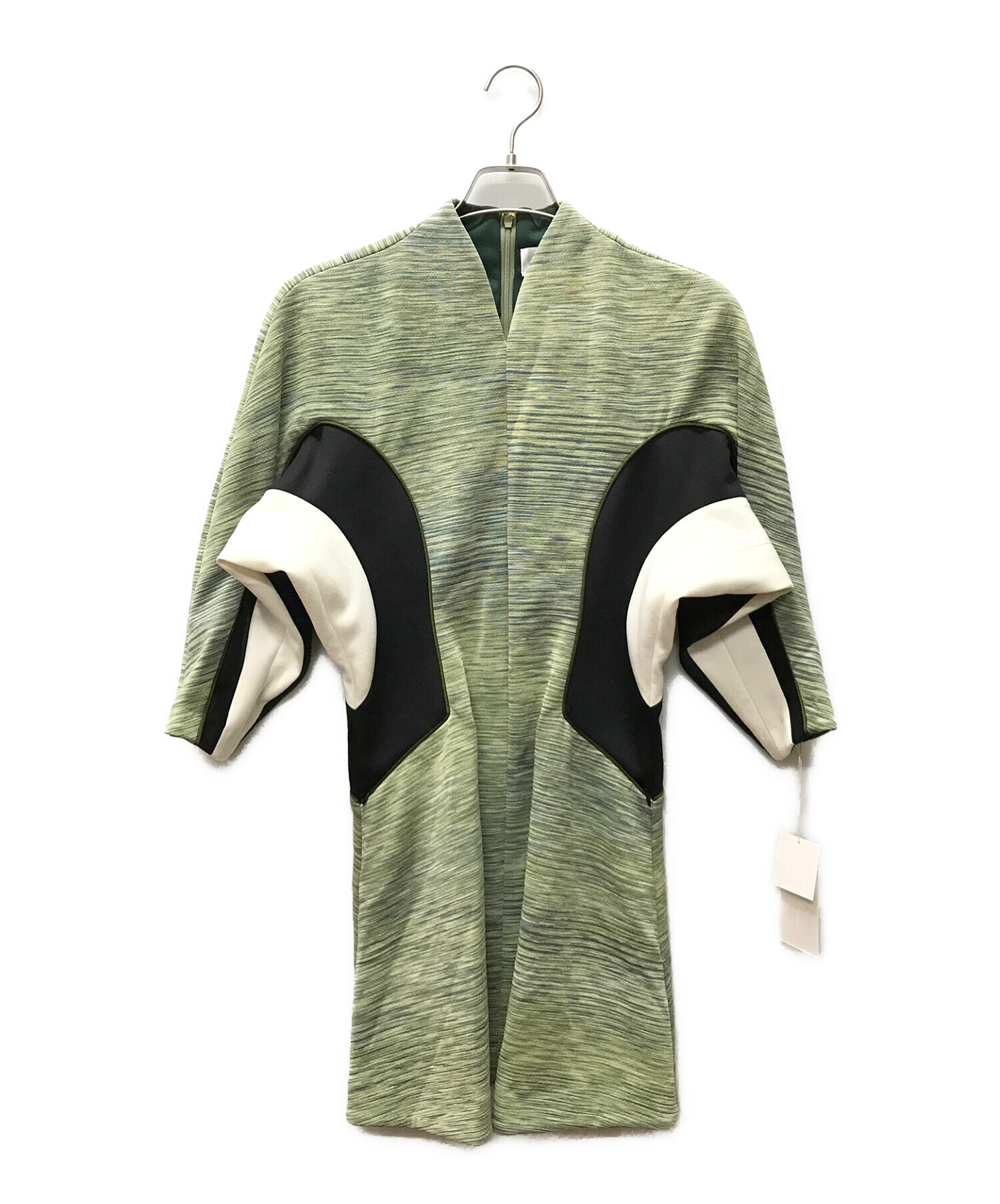 Mame Kurogouchi (マメクロゴウチ) Ikat Gradation Jersey Mini Dress グリーン サイズ:2 未使用品