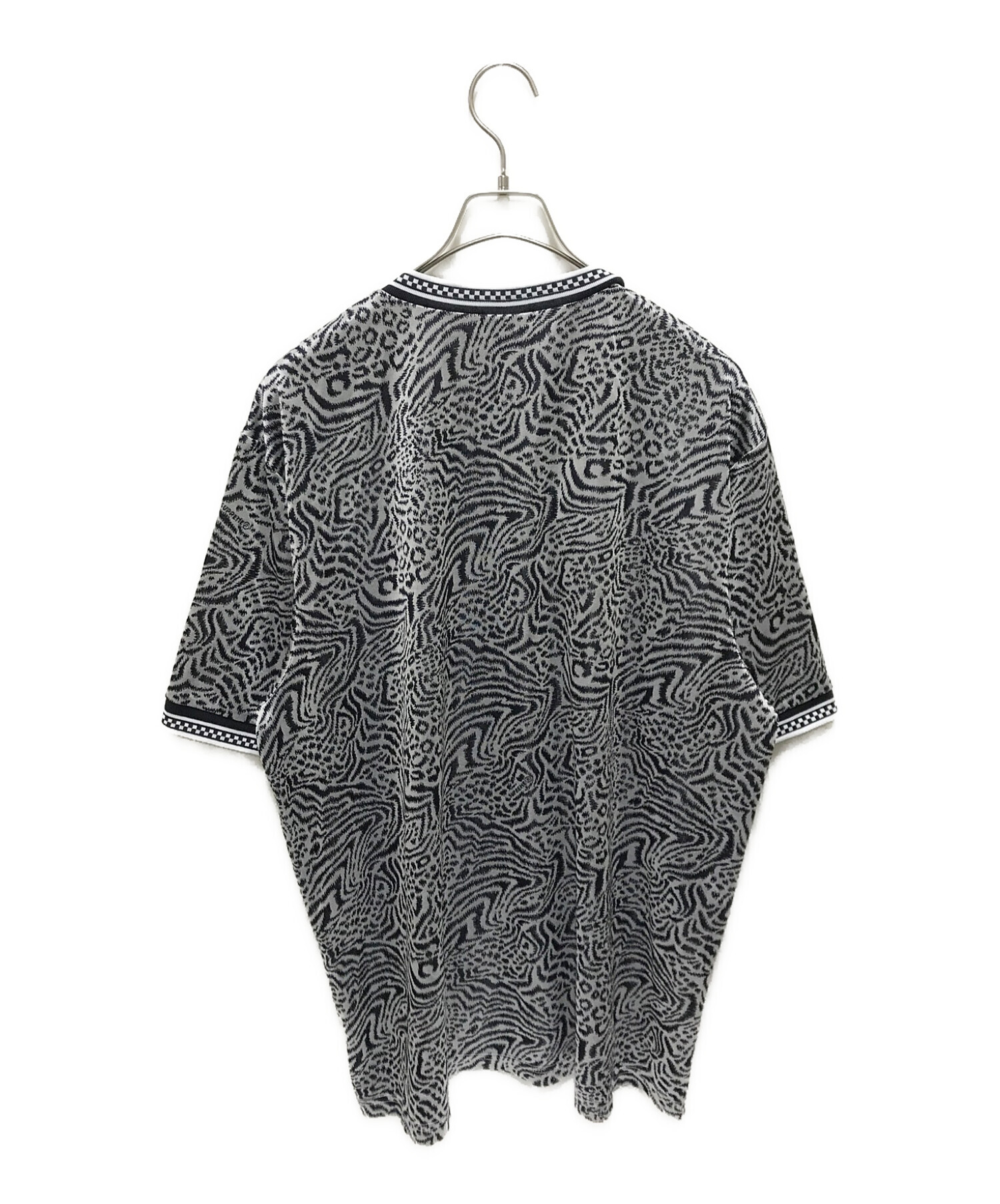 Supreme (シュプリーム) UMBRO (アンブロ) JACQUARD ANIMAL PRINT SOCCER JERSEY グレー サイズ:XL