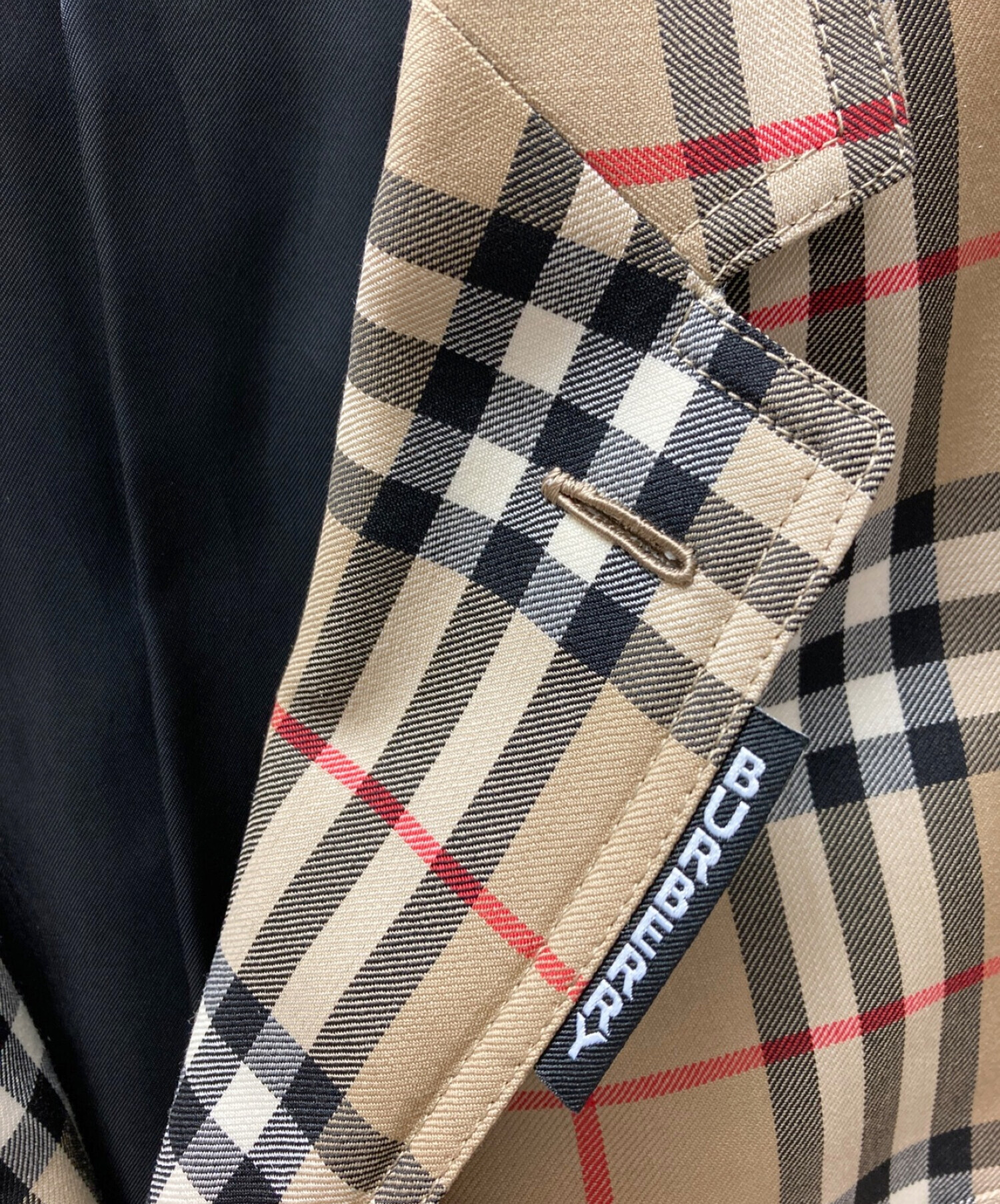 中古・古着通販】BURBERRY (バーバリー) HIGH BREAK JACKET ブラウン 